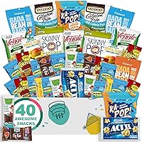 Vista 10 de Cesta de regalo de cumpleaños (40 cajas de aperitivos de tamaño completo) Sour Patch Kids, M&Ms, Skittles, Swedish Fish y más - The Care Crate Co.