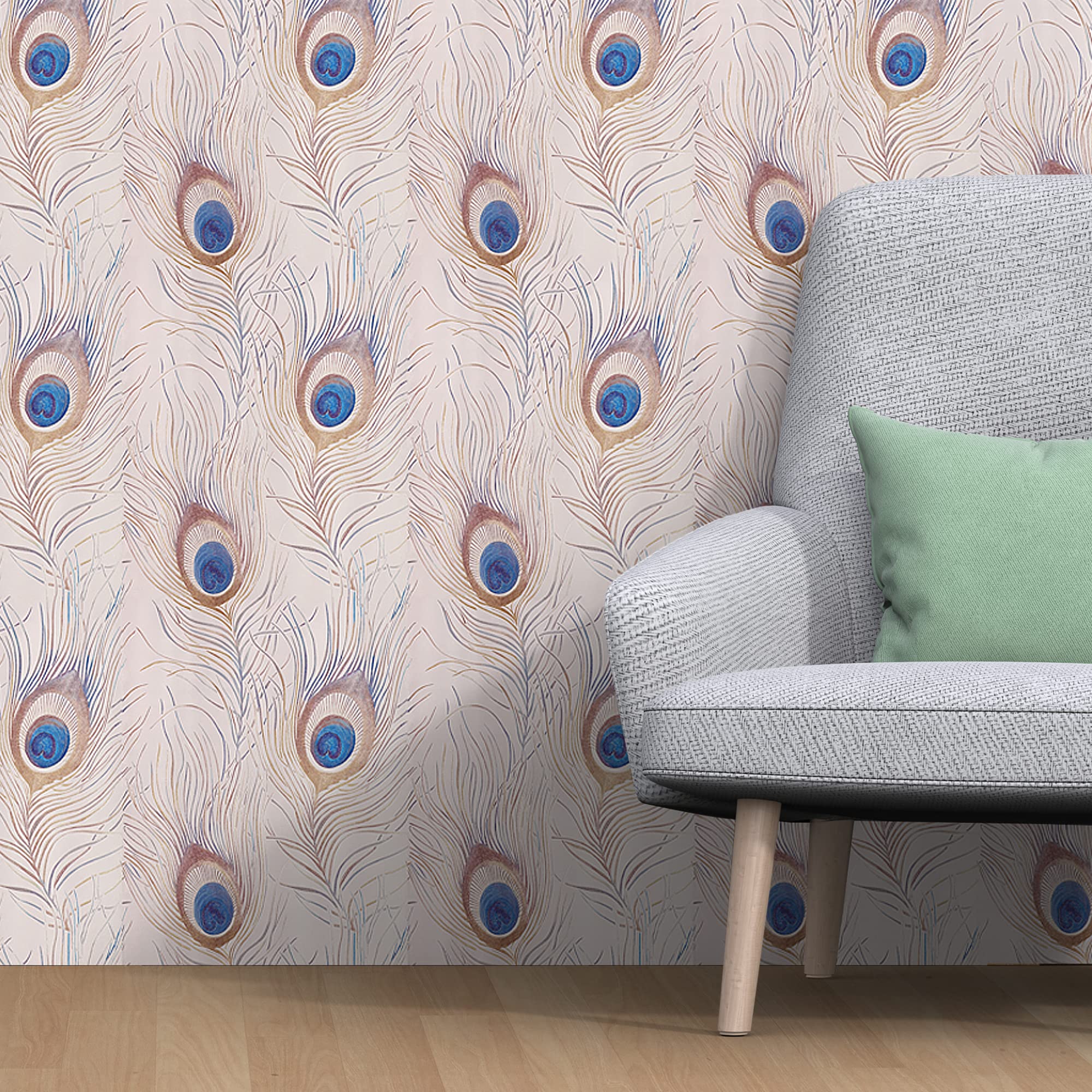 Peacock Feather Wallpaper For Walls