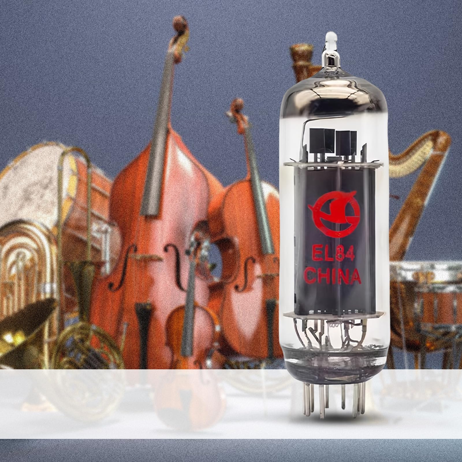 Ausgewogene TriFrequency Glas Ersatzröhren für EL84-Verstärker, kompatibel mit 6P14 6BQ5 6L40-Verstärkerschaltungen