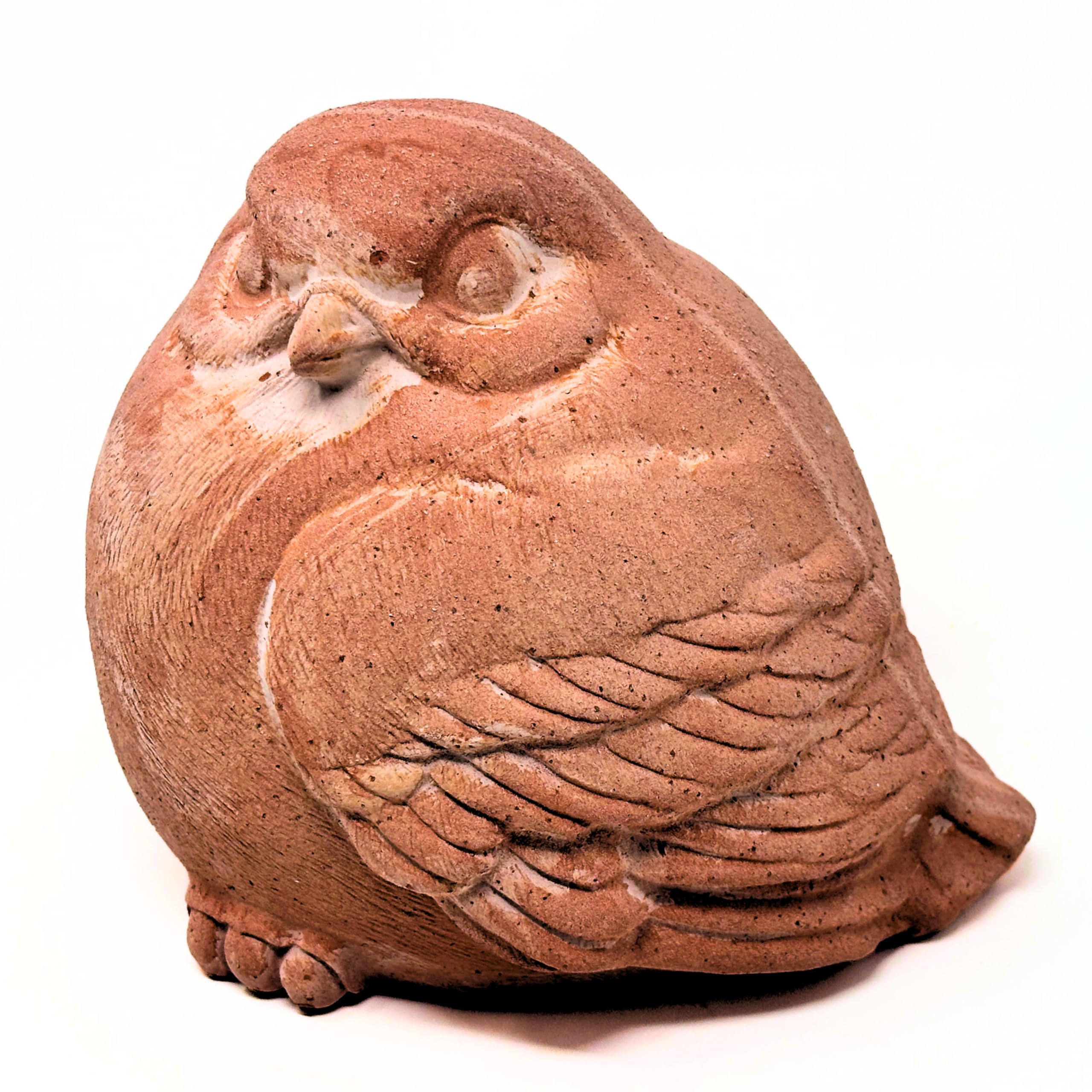 Toocook Animales de terracota artesanal - Decoración jardín - Decoración casa - Resistente a la intemperie (gorrión gorrión)