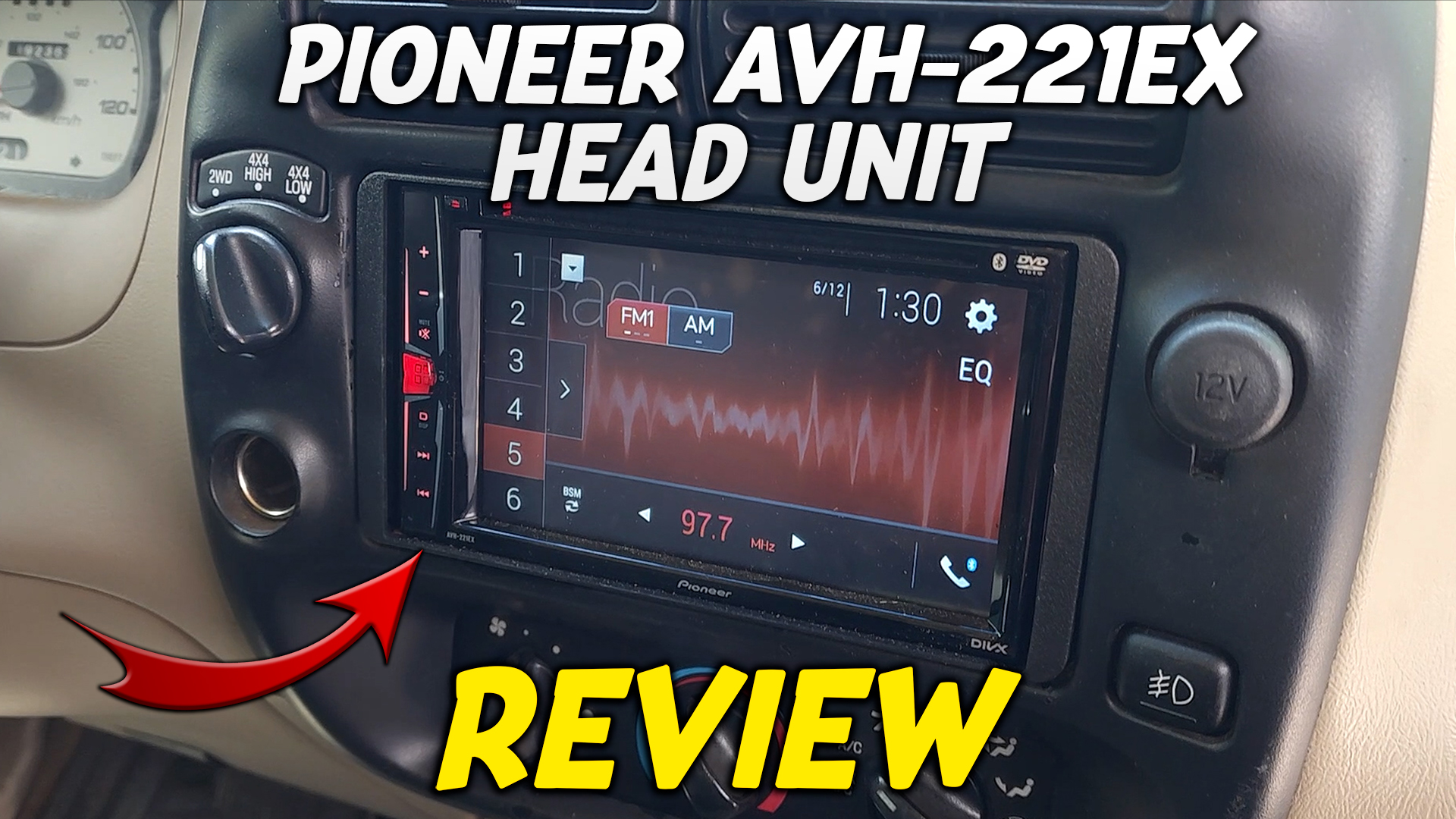 Watch Pioneer AVH-221EX Head Unit Review | Watch Before You Buy on
