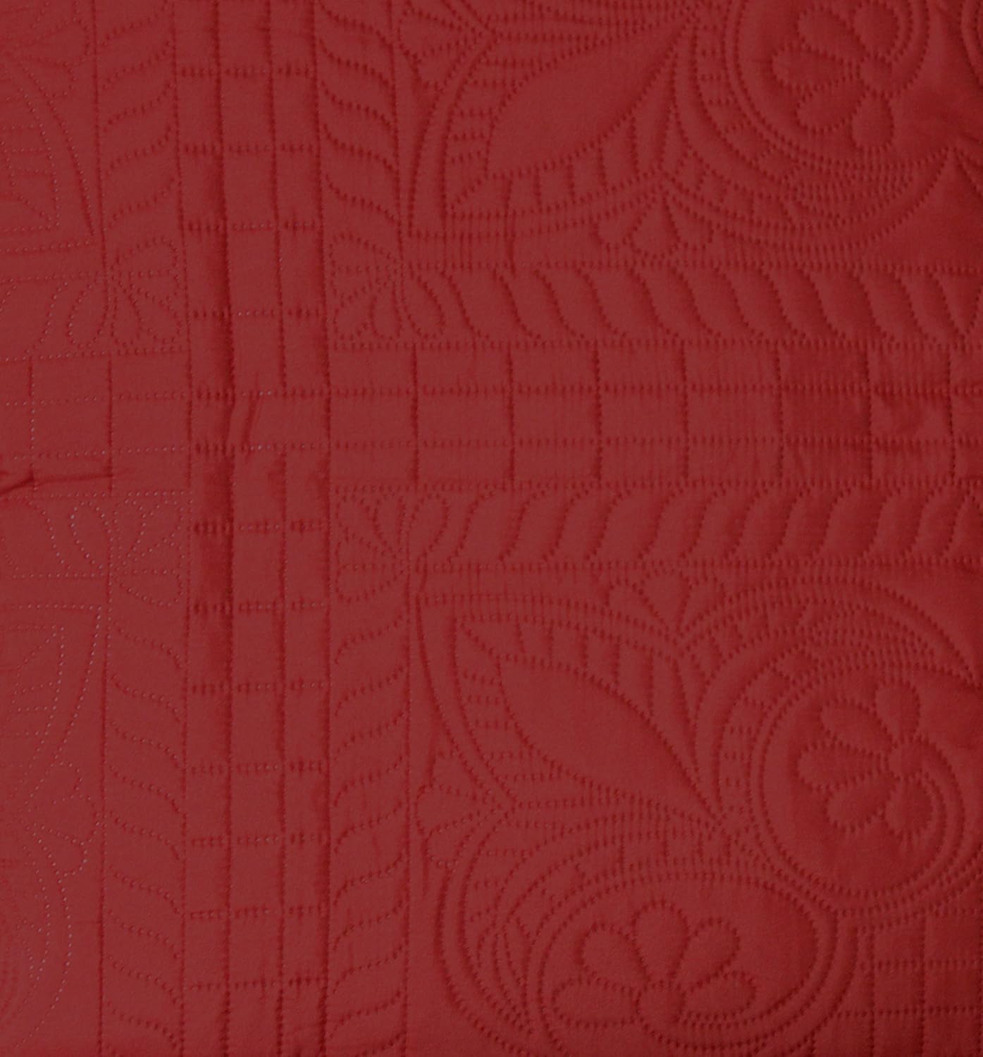 Fancy Collection Luxury Bedspread Coverlet Embossed Bed Cover Solid Beige New Over Size 100"x106" Full/Queen