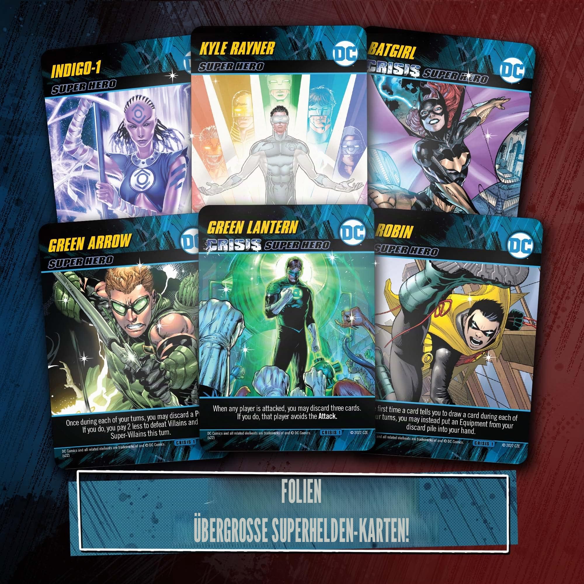 Cryptozoic Entertainment | DC Deck-Building Game: Crisis Collection 1 | Kartenspiel | Alter 15+ | 1-5 Spieler | 120 Minuten Spielzeit, CZE29408, Mehrfarbig