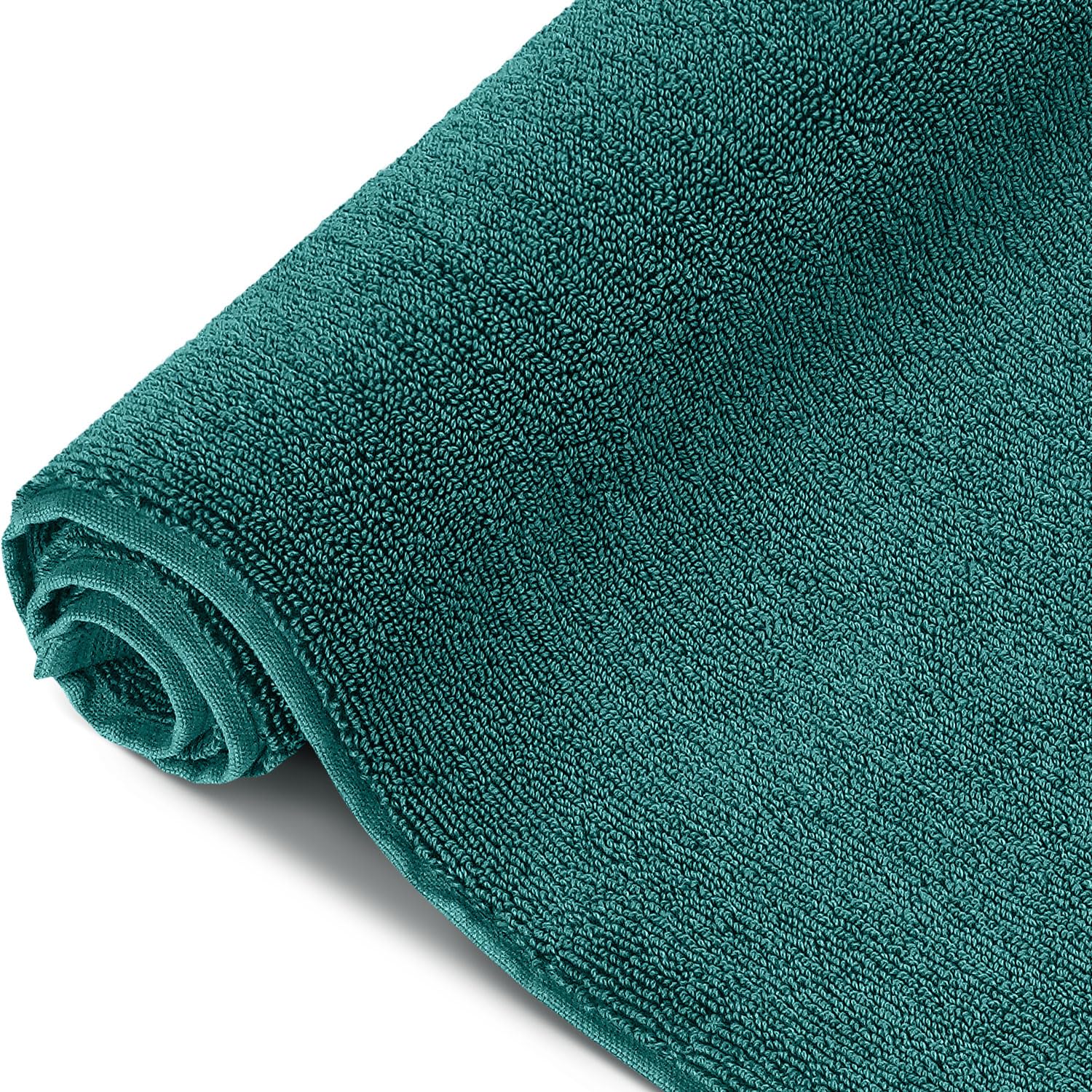 herzbach home Lot de 2 tapis de bain de qualité supérieure PURA - 50 x 70 cm - 100 % coton - Couleur : beige