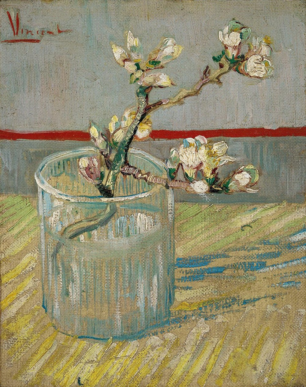 Affiche Van Gogh Blossoming Almond Branch cadeau idéal art 1888