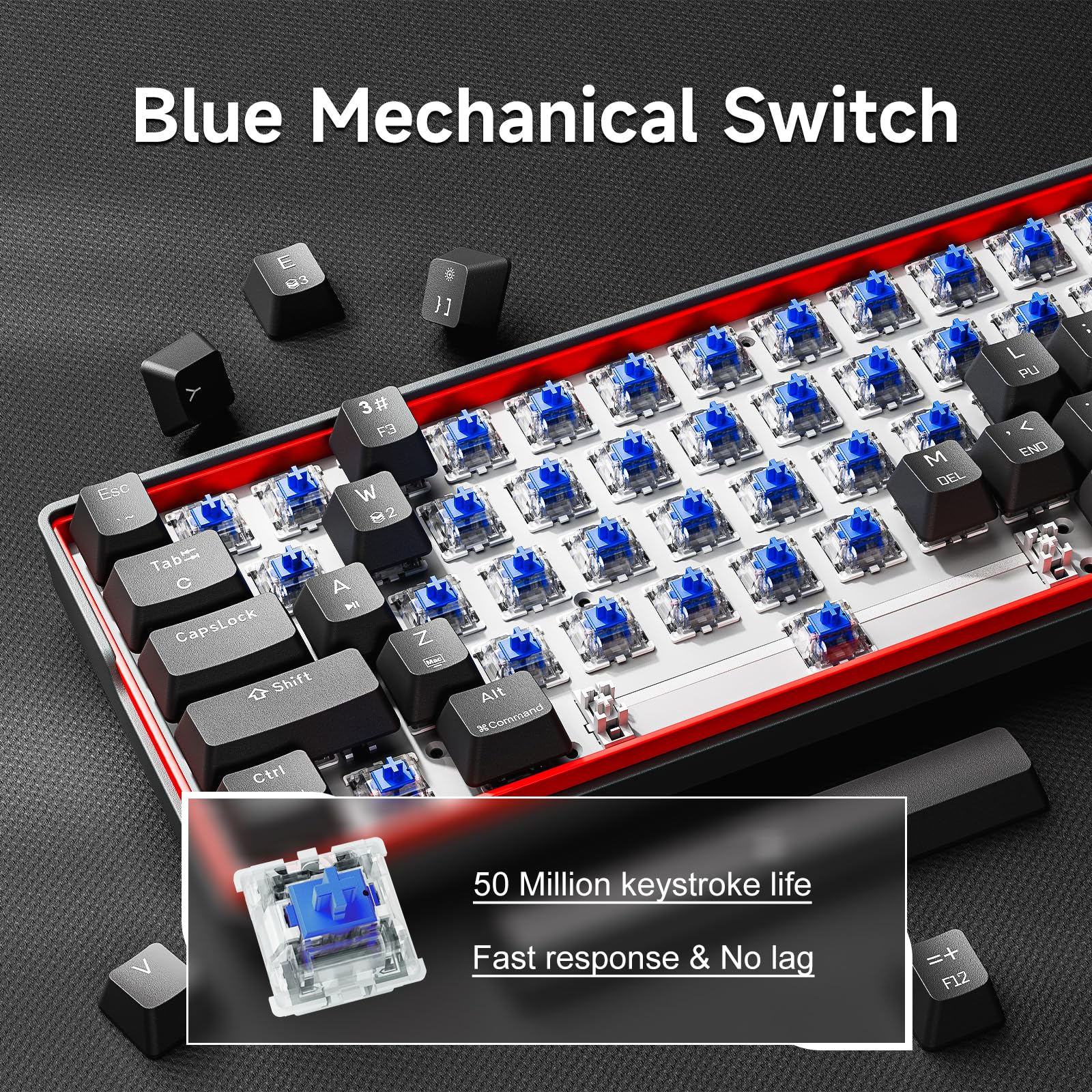 Amazon.com: KEMOVE K61SE Gaming Mechanical Keyboard, 60 Percent