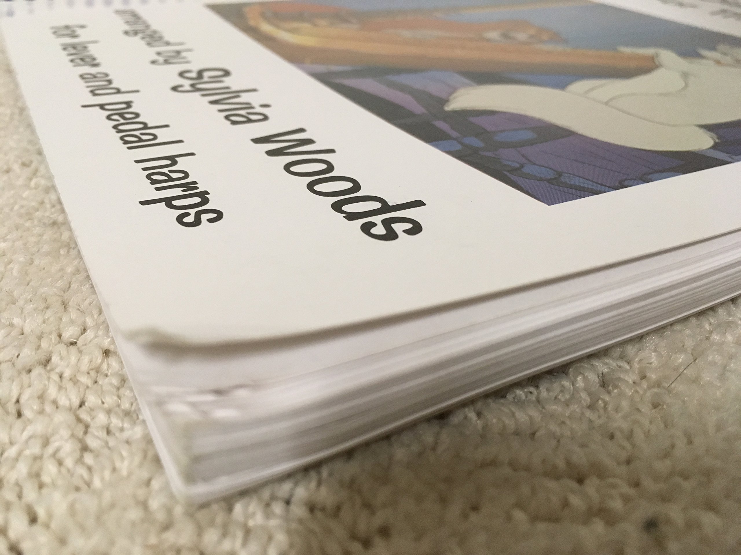 76 Disney Songs for the Harp by Woods, Sylvia (2006) Spiral-bound