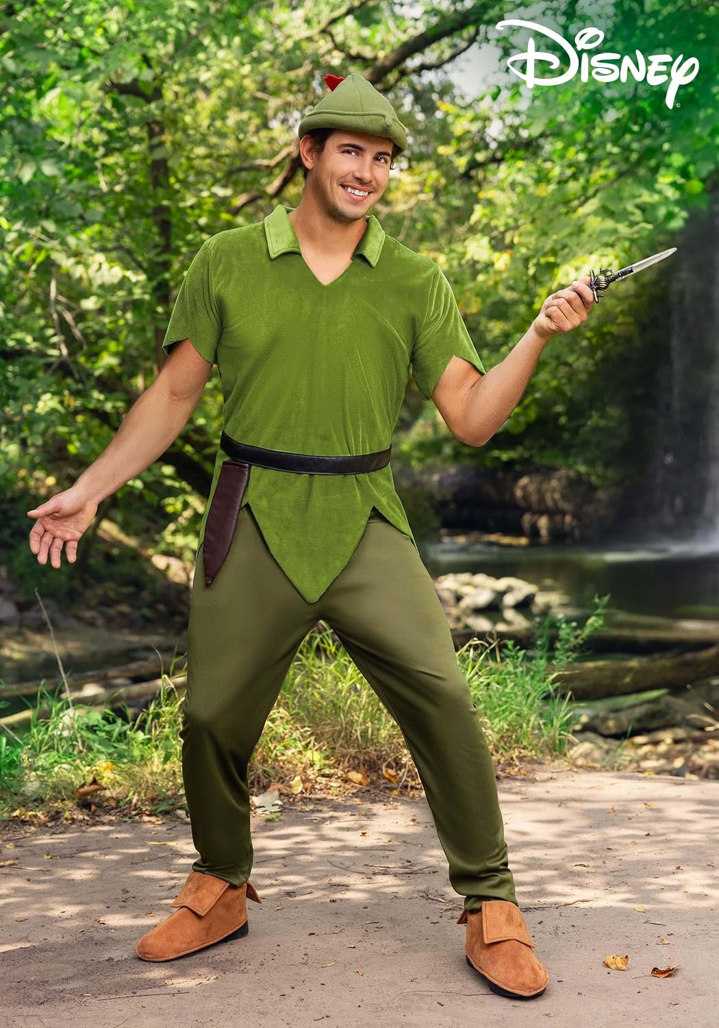 Men's Disney Peter Pan Costume | Adult Classic Halloween Costumes