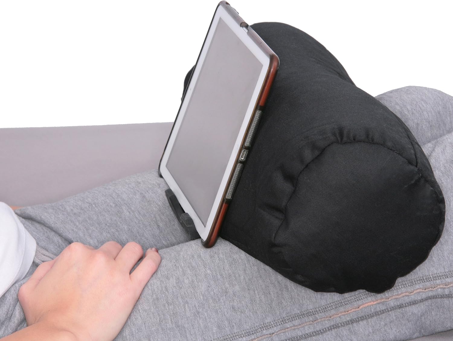 Blасk Frіdау - 40% оƒƒ Deluxe Comfort Bed Pillow Tablet Holder - Fits 7 - 13 Inch Tablets - Perfect for Bed or Couch - Adjustable to Any Angle - Tablet Holder, Black, (TAB-rol1-Blk) Buу 1 gеt 1 Deluxe Comfort Bed Pillow Tablet Holder - Fits 7 - 13 Inch Tablets - Perfect for Bed or Couch - Adjustable to Any Angle - Tablet Holder, Black, (TAB-rol1-Blk)