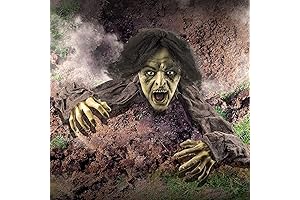 Prextex Halloween Scrap Earth Zombie Outdoor Lawn Decoration Trick or Treat Prop
