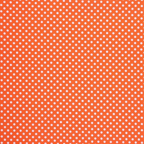 Miniatura 5 de Algodón con lunares, morado