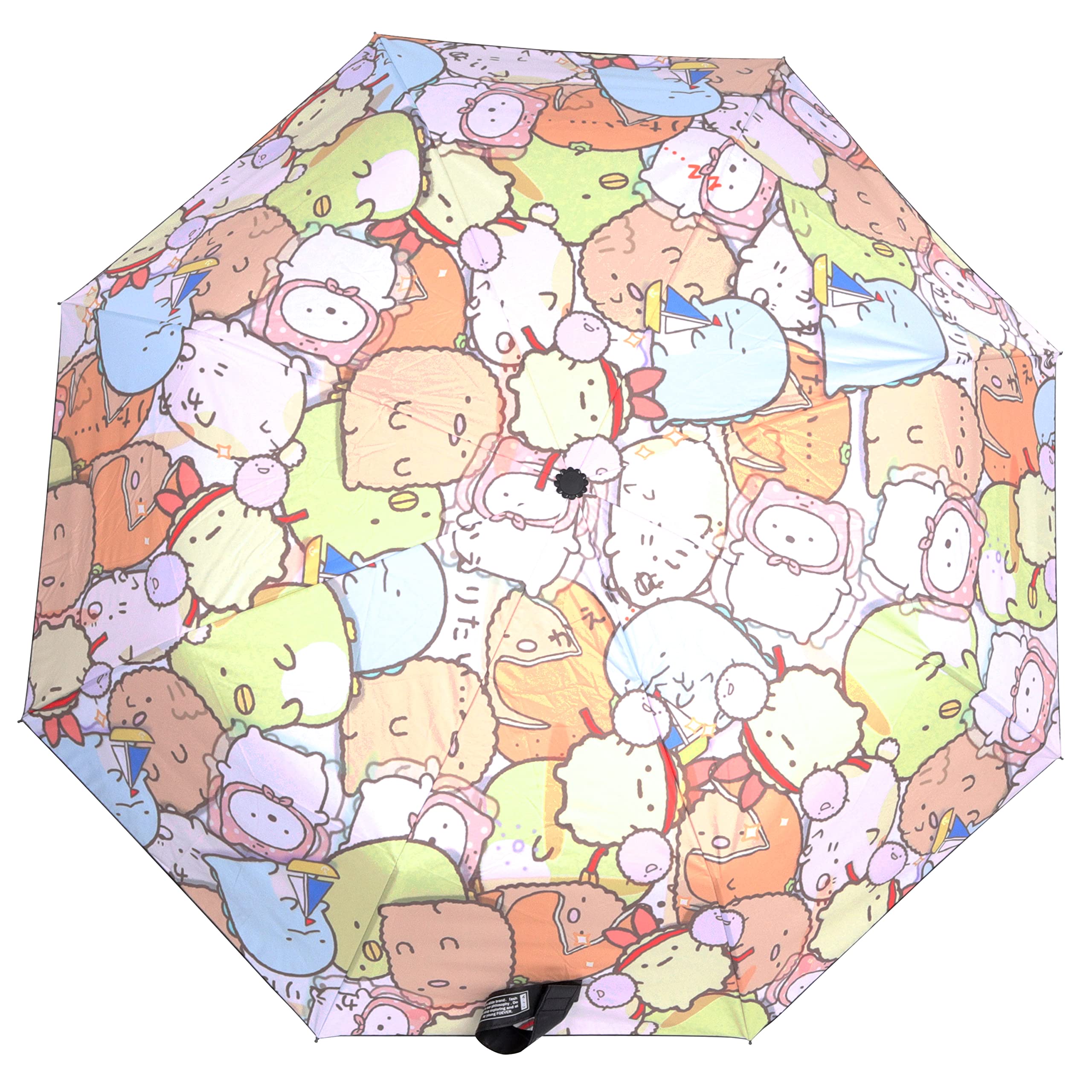 Roffatide Anime Umbrella 37.4'' Auto Open Umbrella Folding Travel Umbrella Windproof Waterproof Anti-UV Protection Umbrella