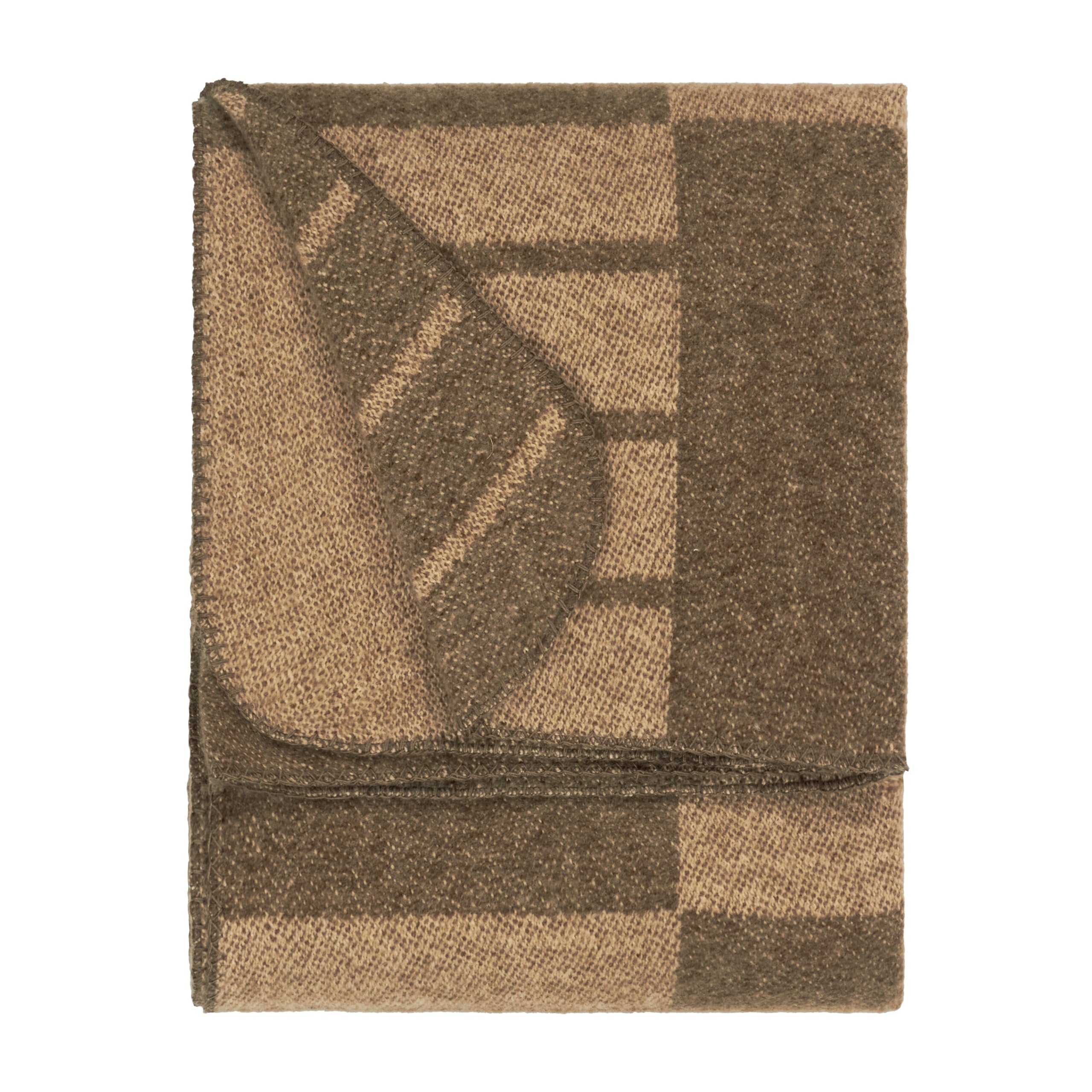 Yard Harlech Reversible Throw Extra Large Brown