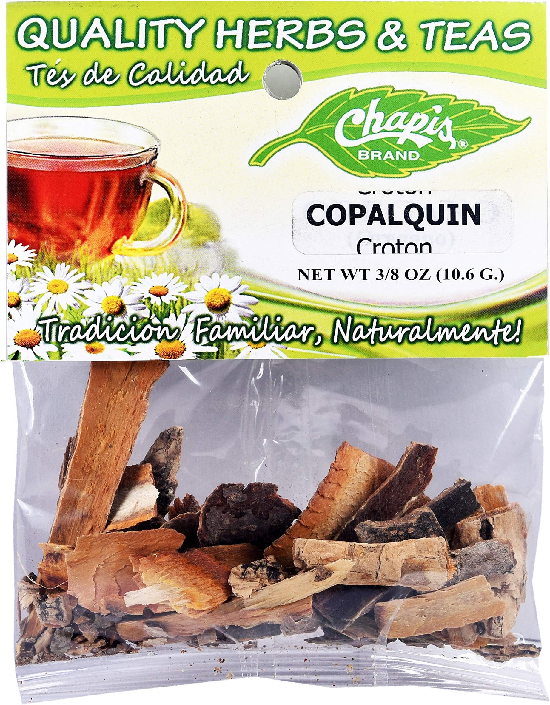 3 PIECES CHAPIS COPALQUIN NATURAL HERBS HIERBAS Net Wt. 3/8 oz. (10.6 g)…