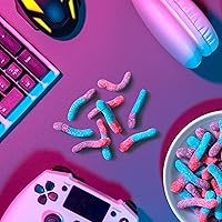 Vista 80 de Trolli Electric Crawlers, caramelos de goma agria, bolsas de 4.25 onzas (paquete de 12)