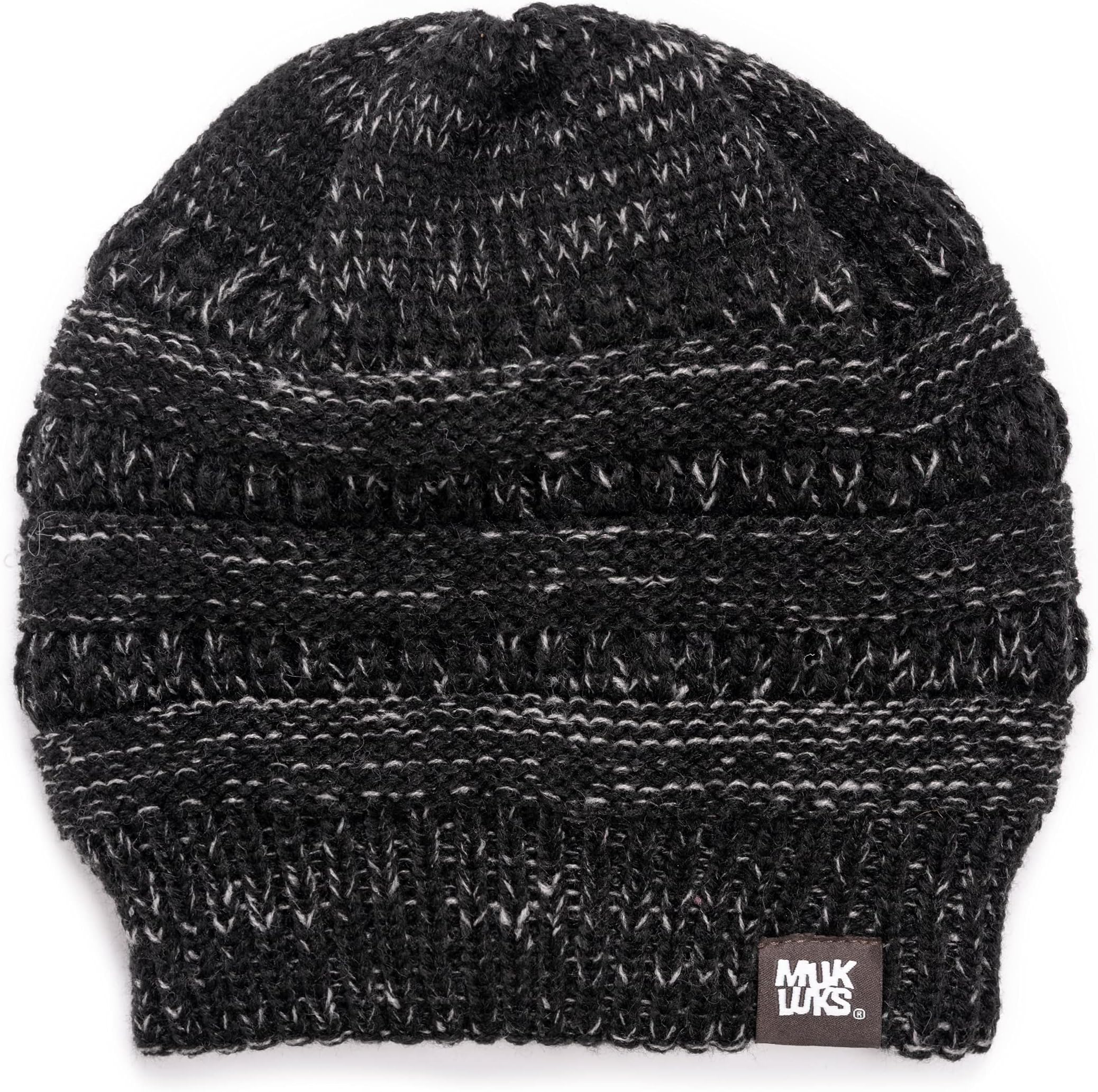 mens Muk Luks® Men's Marl Beanie Cold Weather Hat