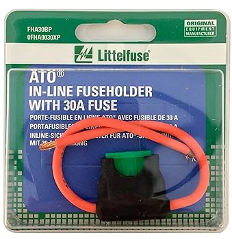 Amazon.com: Littelfuse 0FHA0030XP ACS ATO HD Carded Inline