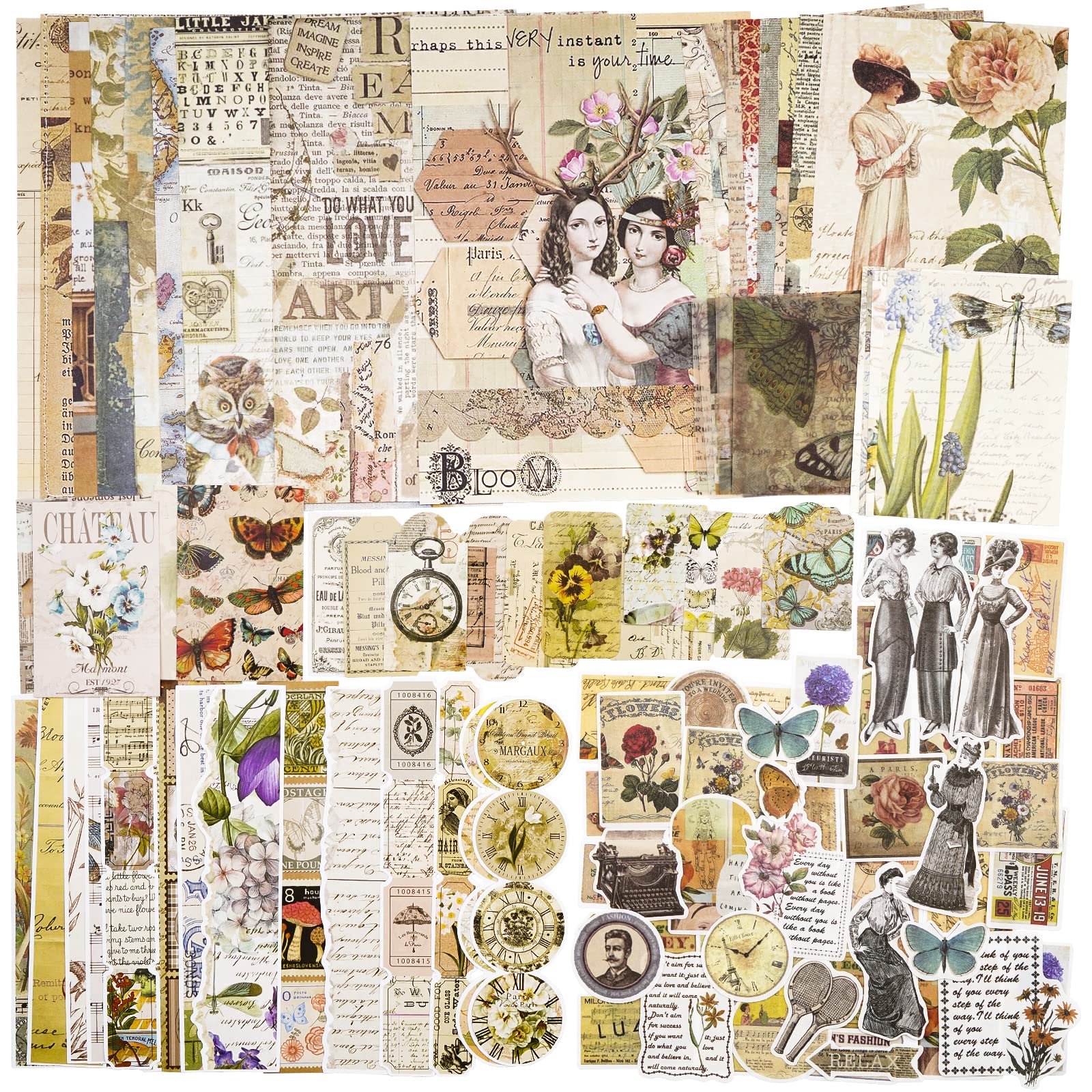 Papier à PlierPapier Artisanal Vintage Décoratif Pour Scrapbooking30