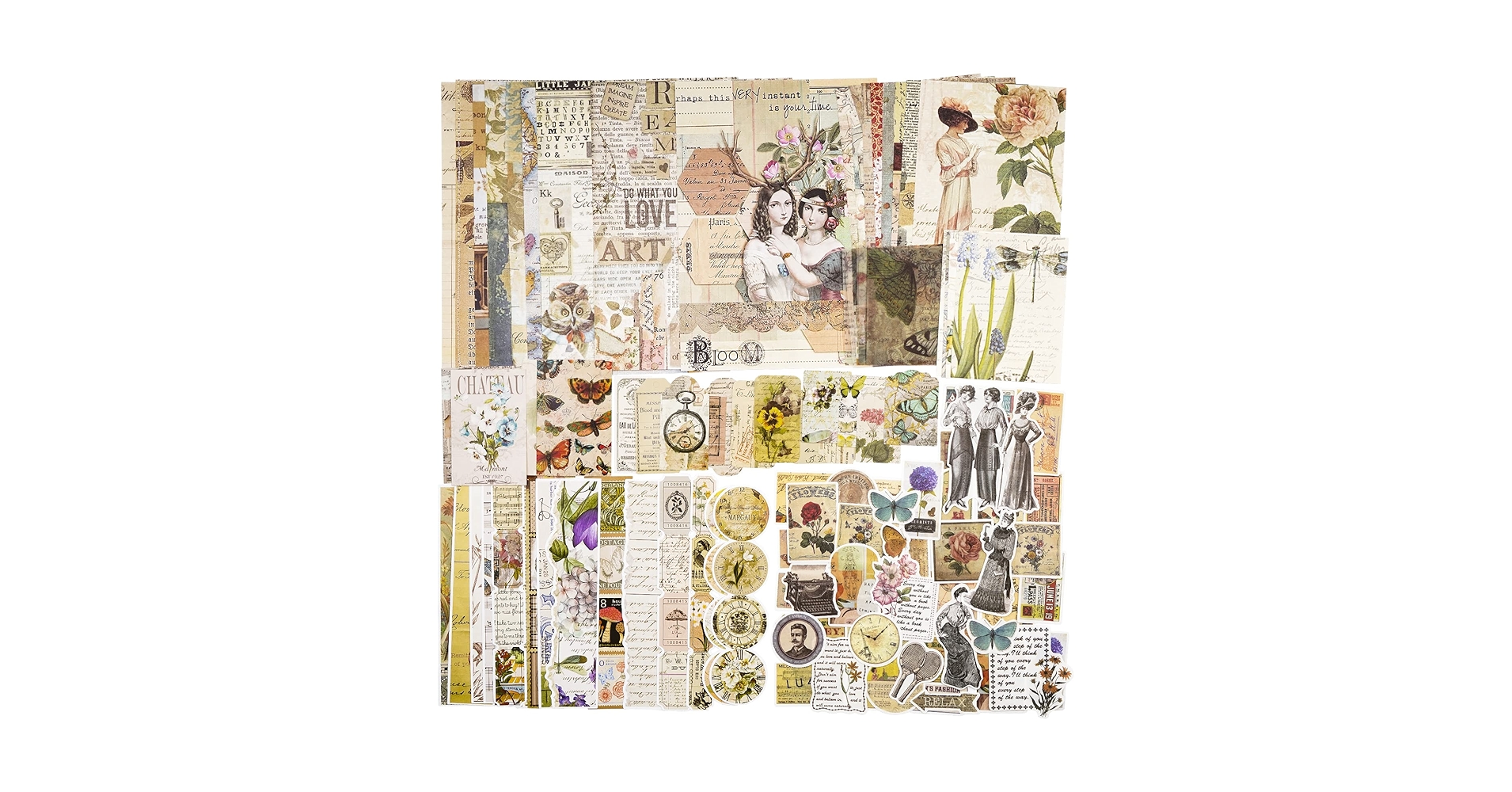 junkjournal ジャンクジャーナル雑記帳　エフェメラセット junkjournal ジャンクジャーナル雑記帳 エフェメラセット