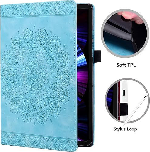 Miniatura 5 de Funda para Samsung Galaxy Tab S6 Lite 10.4 "2020 SM-P610SM-P615 Funda de cuero PU con soporte de múltiples ángulos con ranura para tarjeta para
