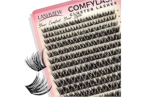 Lavish Lashes: A Bold and Natural Look with COMFYLASH Eyelash Clusters