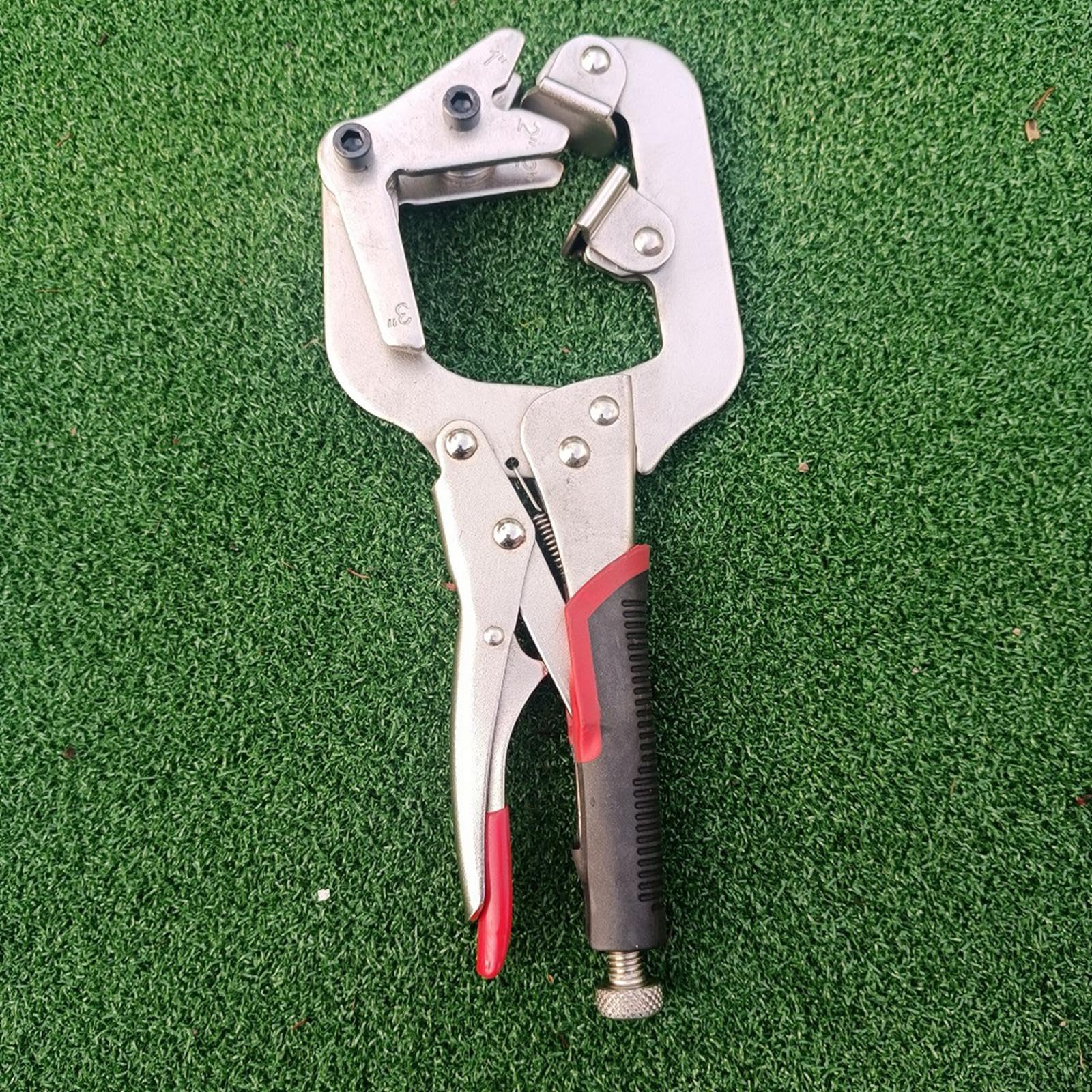 Juego de Abrazaderas para Tubos, de 25 Cm de Largo, Alicates de Soldadura Ergonómicos de 25 Cm con Mecanismo de Bloqueo, Adecuados para Tall