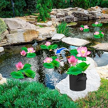 FFNIU 10Pack Lily Plant Pots for Pond, Aquatic Plant Pot