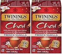 Vista 16 de Twinings Gingerbread Joy Té Negro en Bolsas Envueltas Individualmente, 20 Unidades (Paquete de 6), Jengibre y Canela, Con Cafeína, Disfrute Caliente