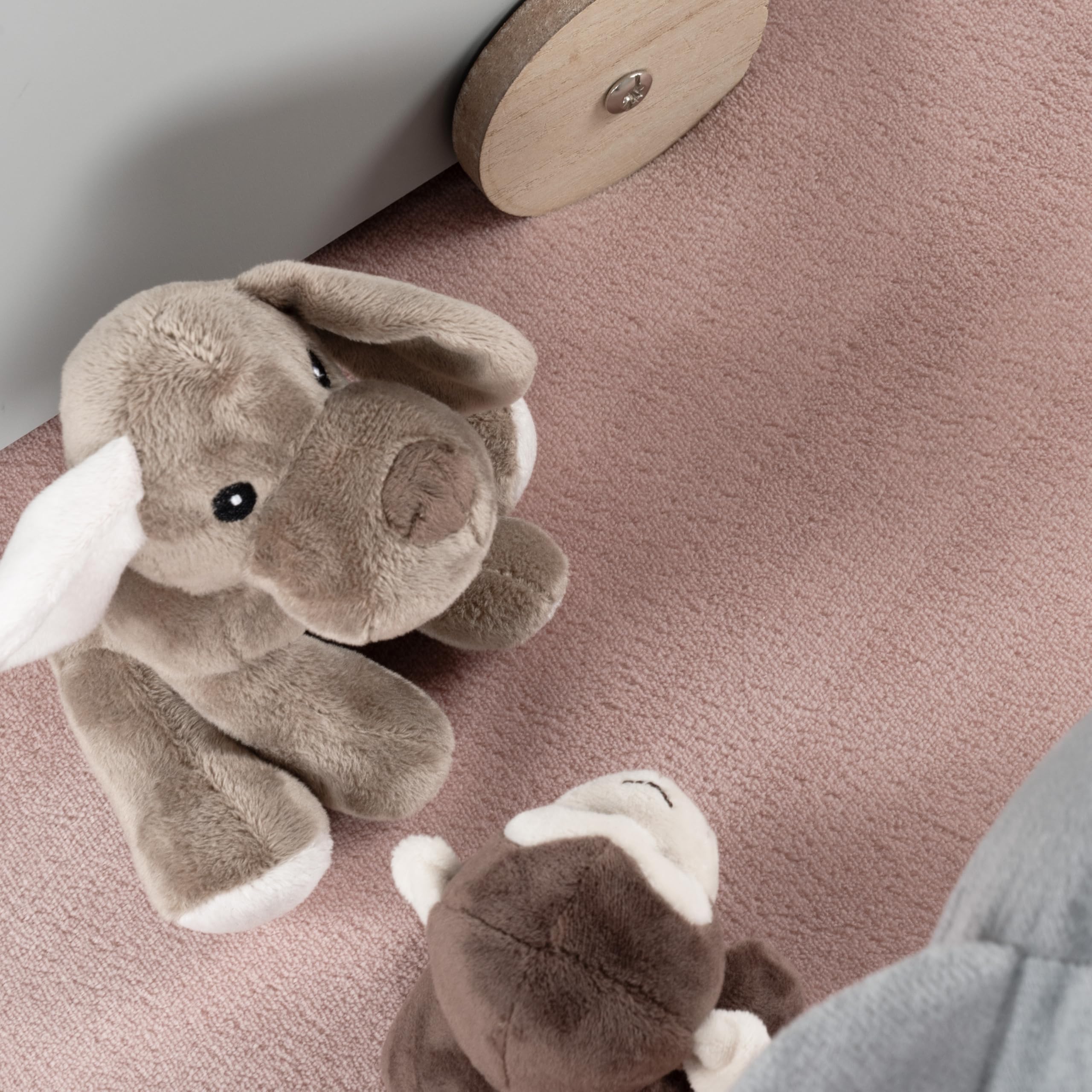 Paco Home Teppich Kinderzimmer Kinderteppich Baby Spielteppich Krabbeldecke Krabbelmatte Weich rutschfest Jungen Mädchen Deko, Grösse:120 cm Rund, Farbe:Pink