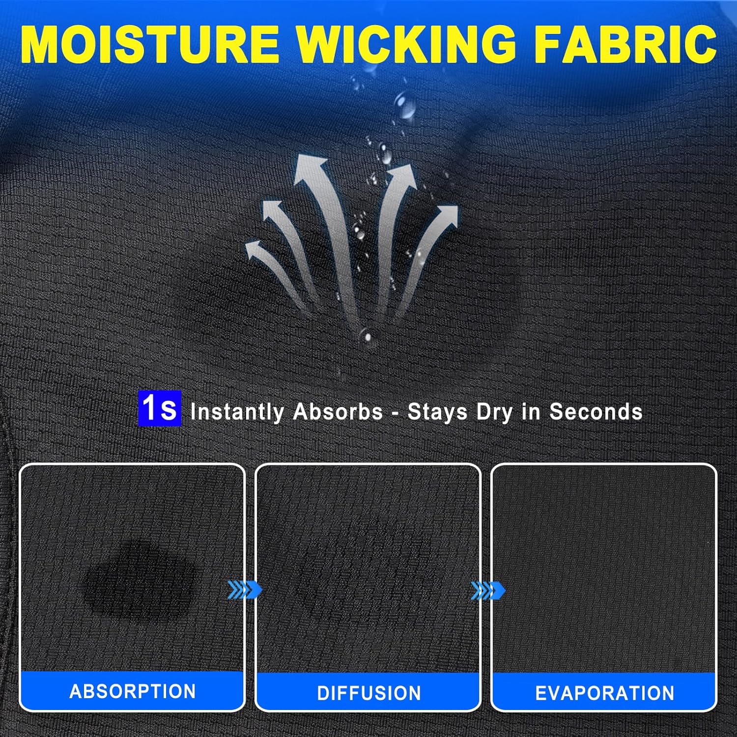 Balaclava Ski Mask with Movable for Men Women-Moisture Wicking Motorcycle Mask UV Protector Windproof for Outdoor Work - Image 2