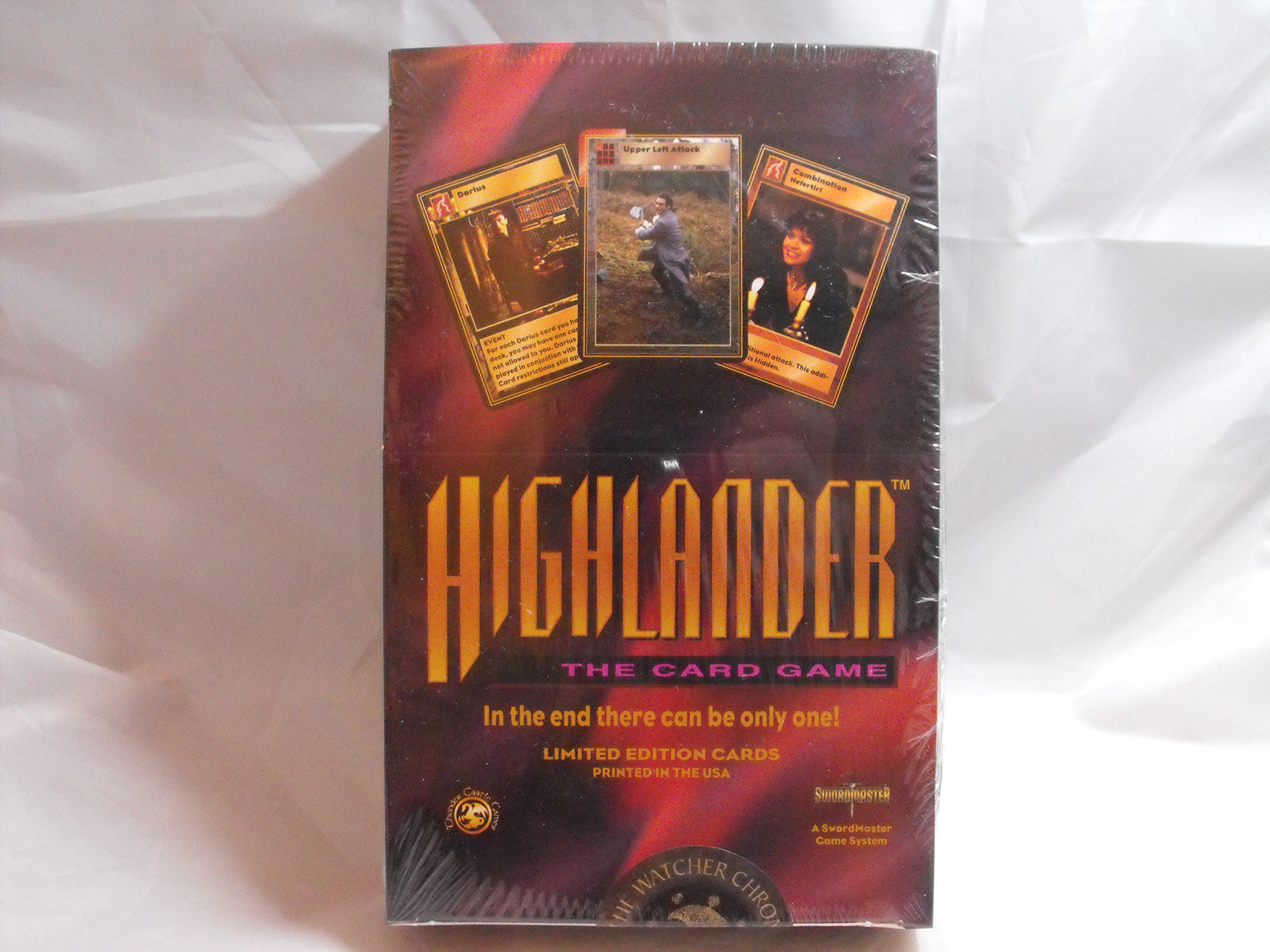 chronicles booster box Amazon.com: Highlander CCG: The Watcher Chronicles Limited Booster Box :  Toys & Games