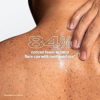 Vista 9 de CETAPHIL RESTORADERM Hidratante calmante para piel propensa al eccema, 10 onzas líquidas, para piel seca, picazón e irritada, hidratación 24 horas