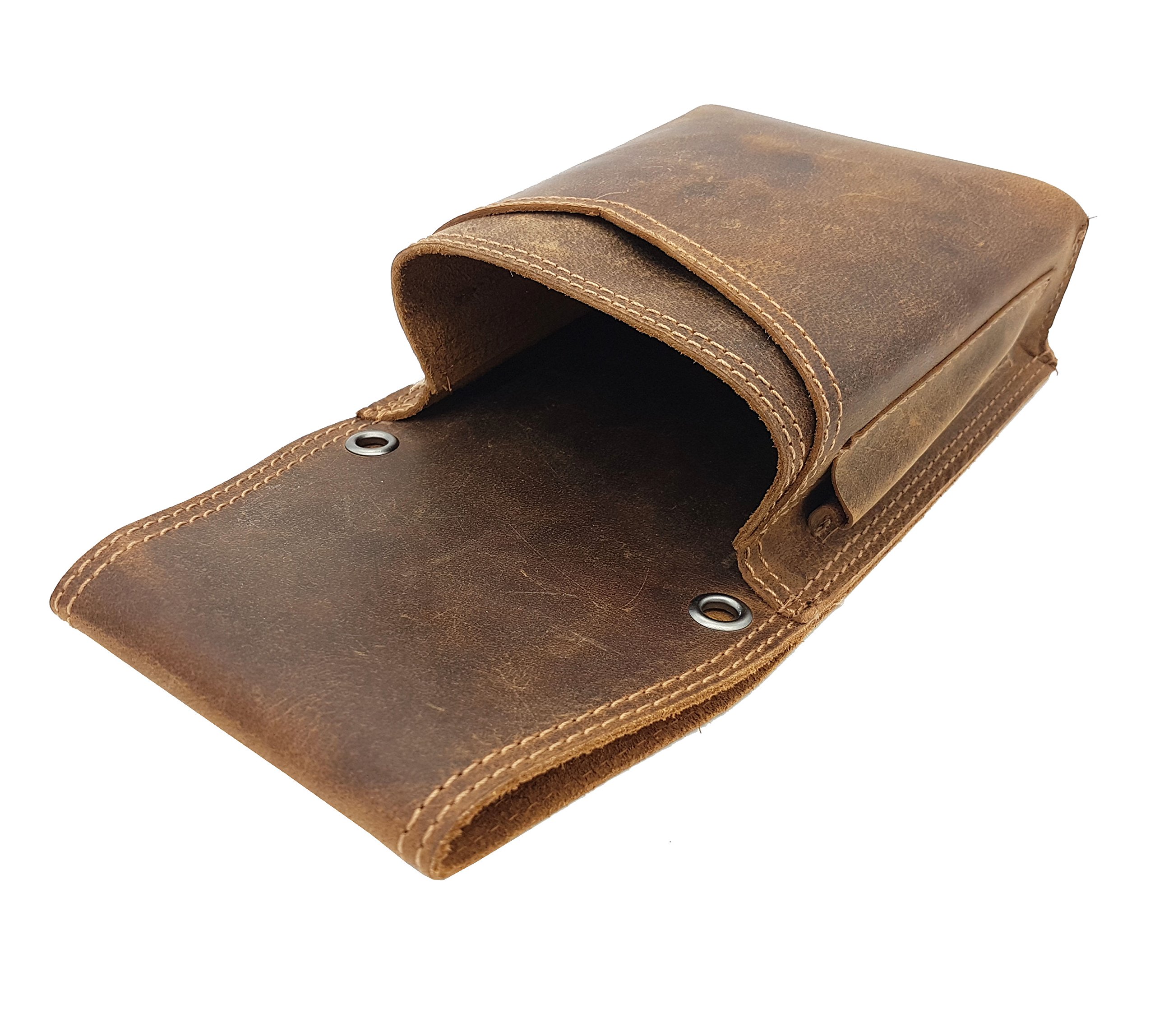 JOCKEY CLUB Kellnerbörse Profi Kellner Holster Köcher – Rustic Braun