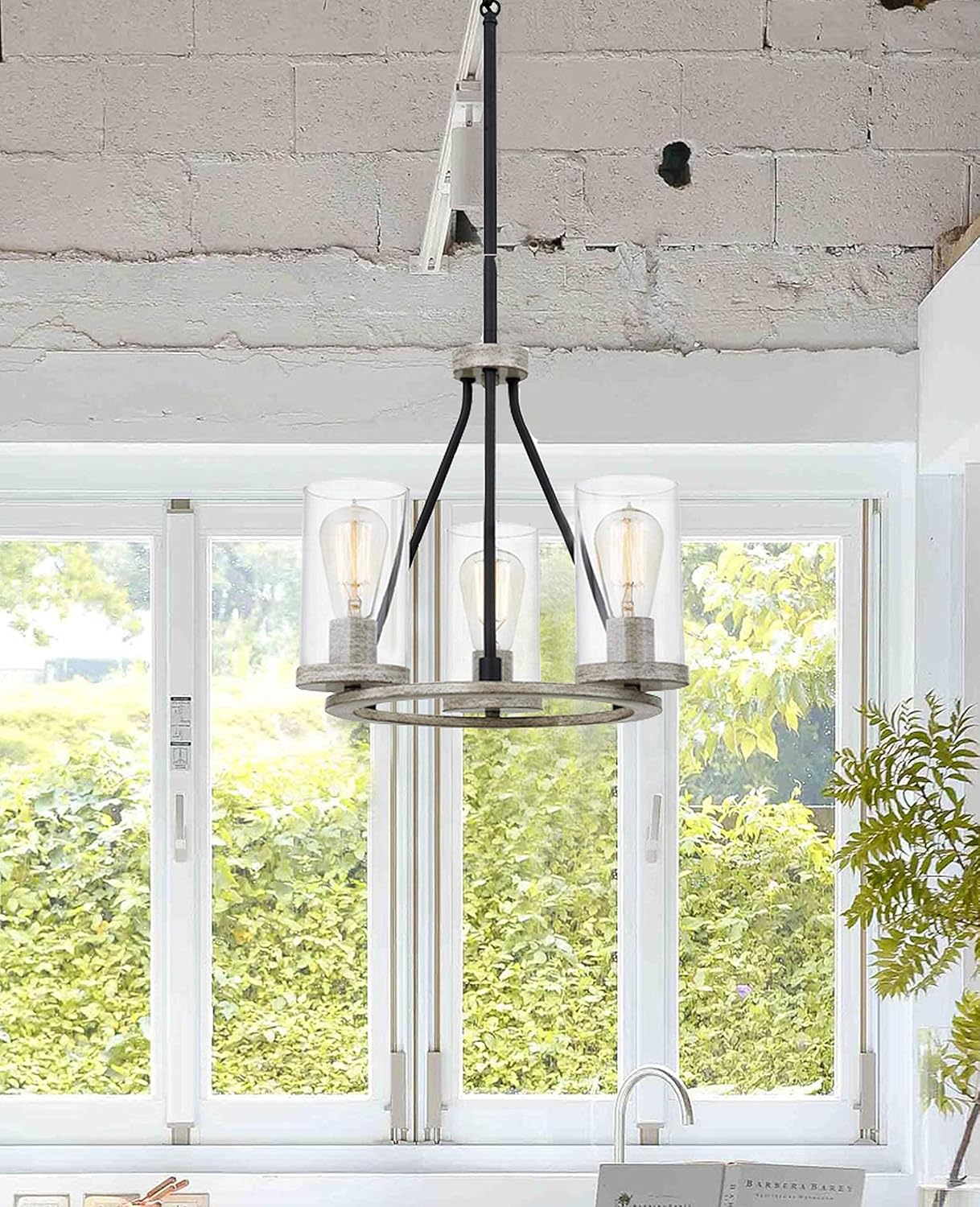 🔥 Cashback up to 70% Tawson Haba Modern 3-Light Chandelier Pendant Ceiling Light Fixture with Clear Glass Shade and Adjustable Height for Hallway, Entryway, Passway, Dining Room, Bedroom, Kitchen, Balcony Living Room Best Deal Cheap 🛒 Tawson Haba Modern 3-Light Chandelier Pendant Ceiling Light Fixture with Clear Glass Shade and Adjustable Height for Hallway, Entryway, Passway, Dining Room, Bedroom, Kitchen, Balcony Living Room