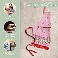 Vista 273 de Maison d' Hermine Delantal 100% de algodón para mujeres con bolsillo de cocina delantal de chef para hombres, decoración de Pascua