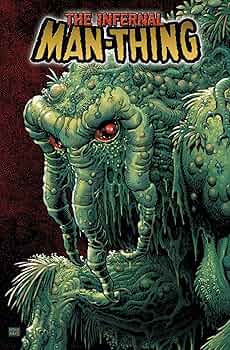 JamesGroman manstadon牙 THE MAN-THING 3体 JamesGroman