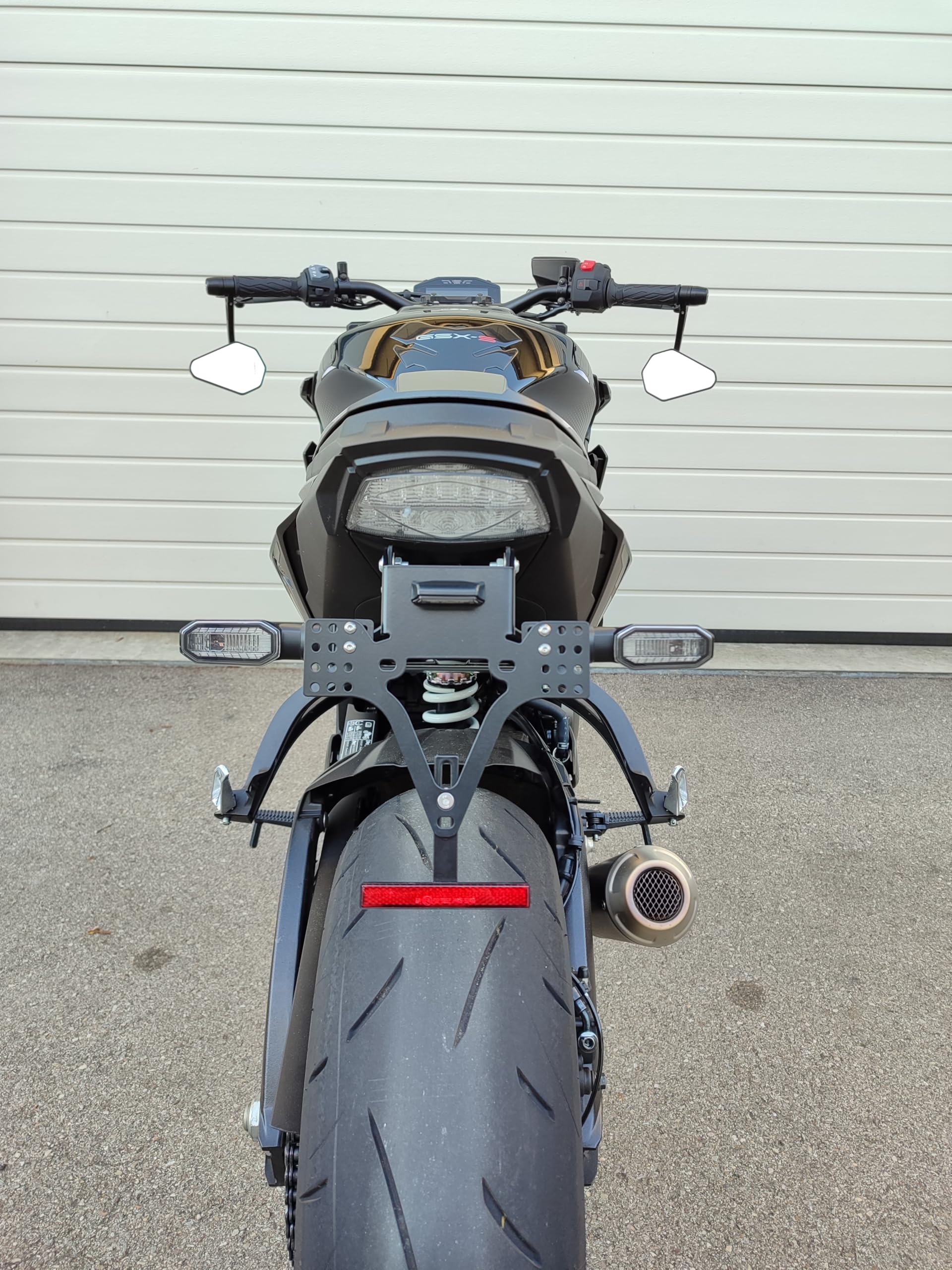 Portatarga per Suzuki GSX-S 1000 Anno di Cost.2016-2023 GroFaTec Evo Set Porta Targa gsx-s1000 950 rizzla coda corta conversione della coda gsxs950