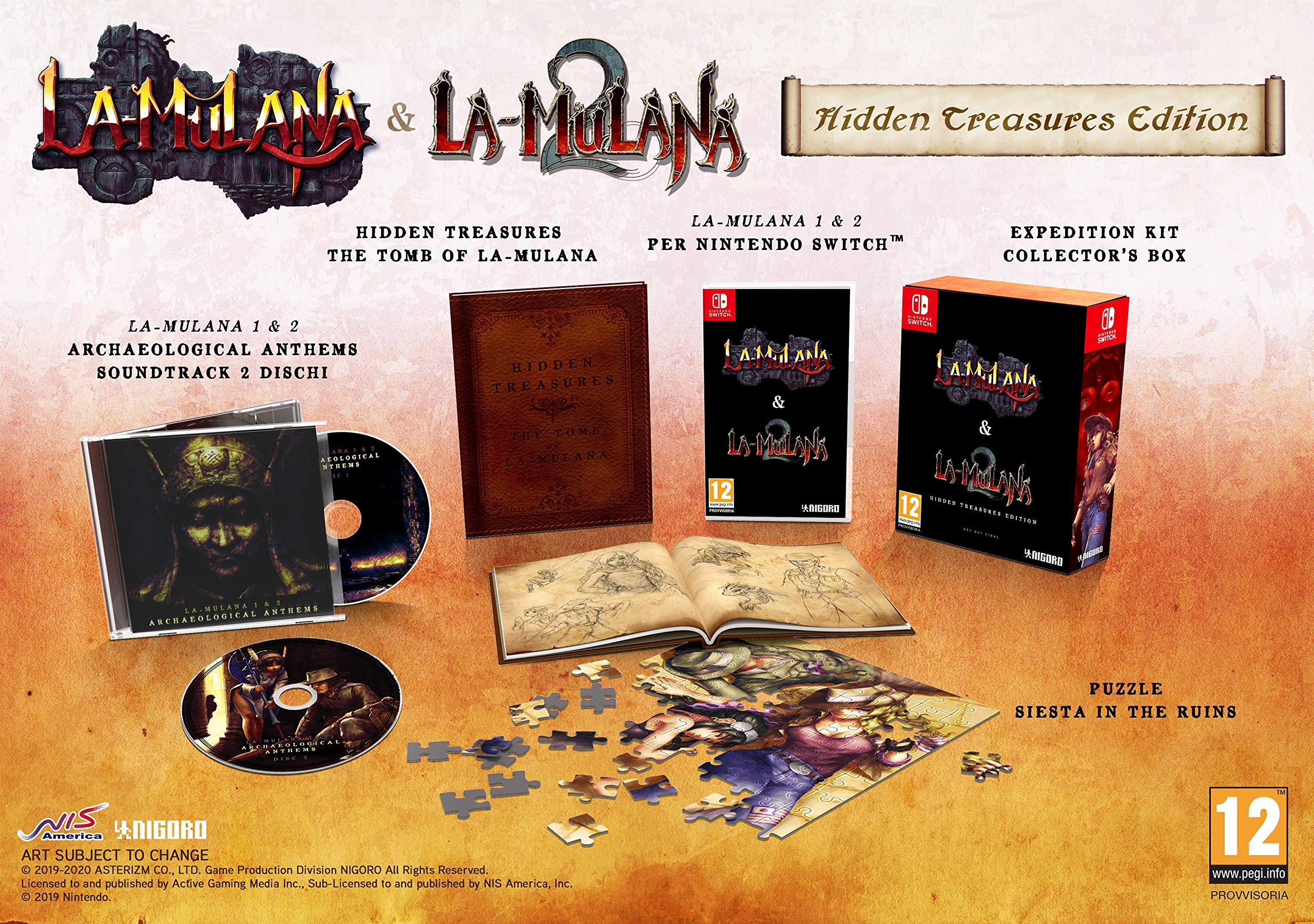 La-Mulana 1 & 2: Hidden Treasures Edition - Nintendo Switch