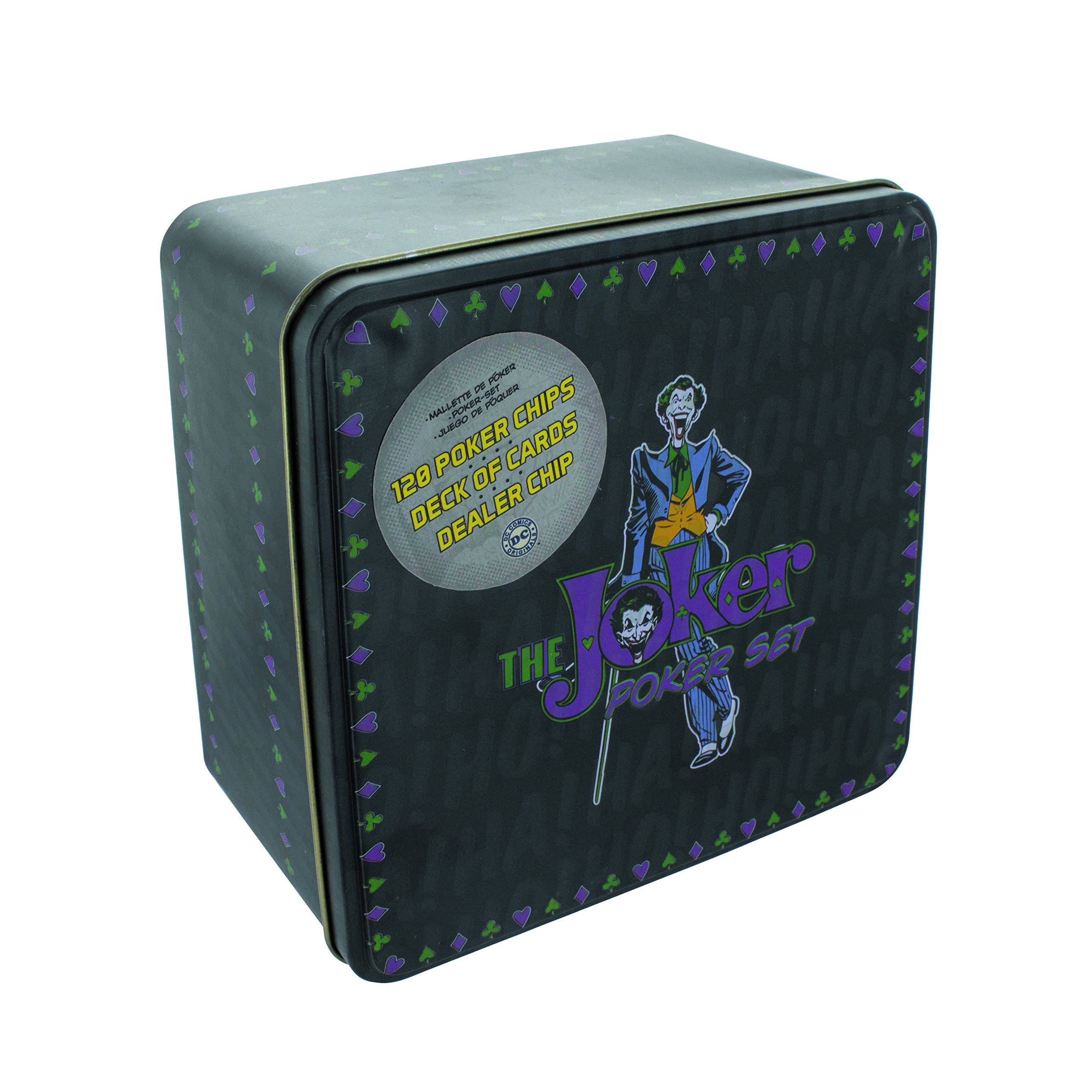 DC Comics Paladone The Joker Poker Set : Amazon.co.uk: Toys & Games