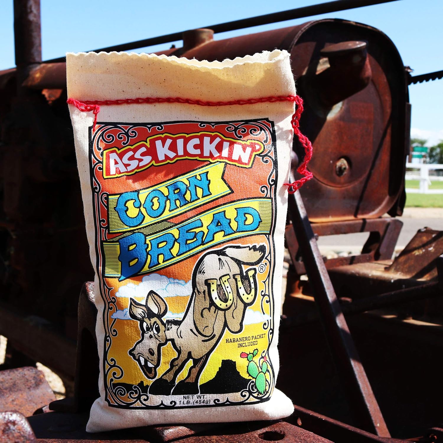 ASS KICKIN' Corn Bread Mix - 6 Pack - Premium Gourmet Gift - 16oz. - Try if you dare! …