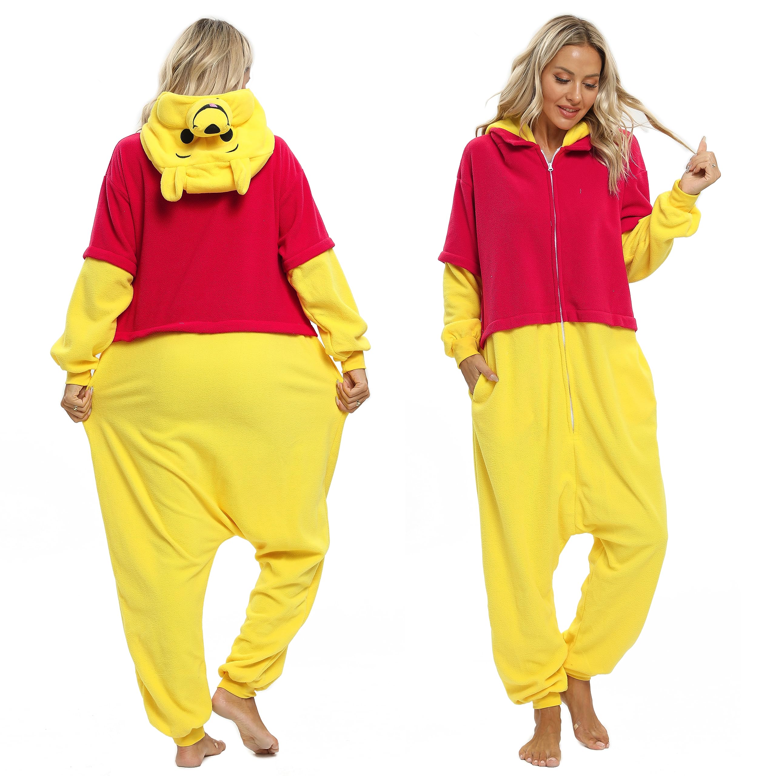 LBJR Animal Onesie Adulte Combinaison Pyjama Grenouillere Femme Homme