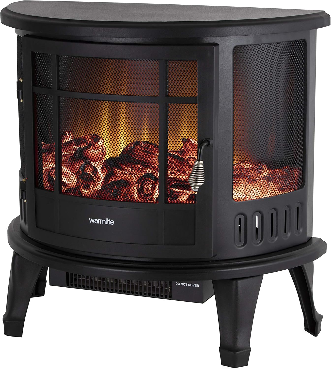 warmlite electric stove fire