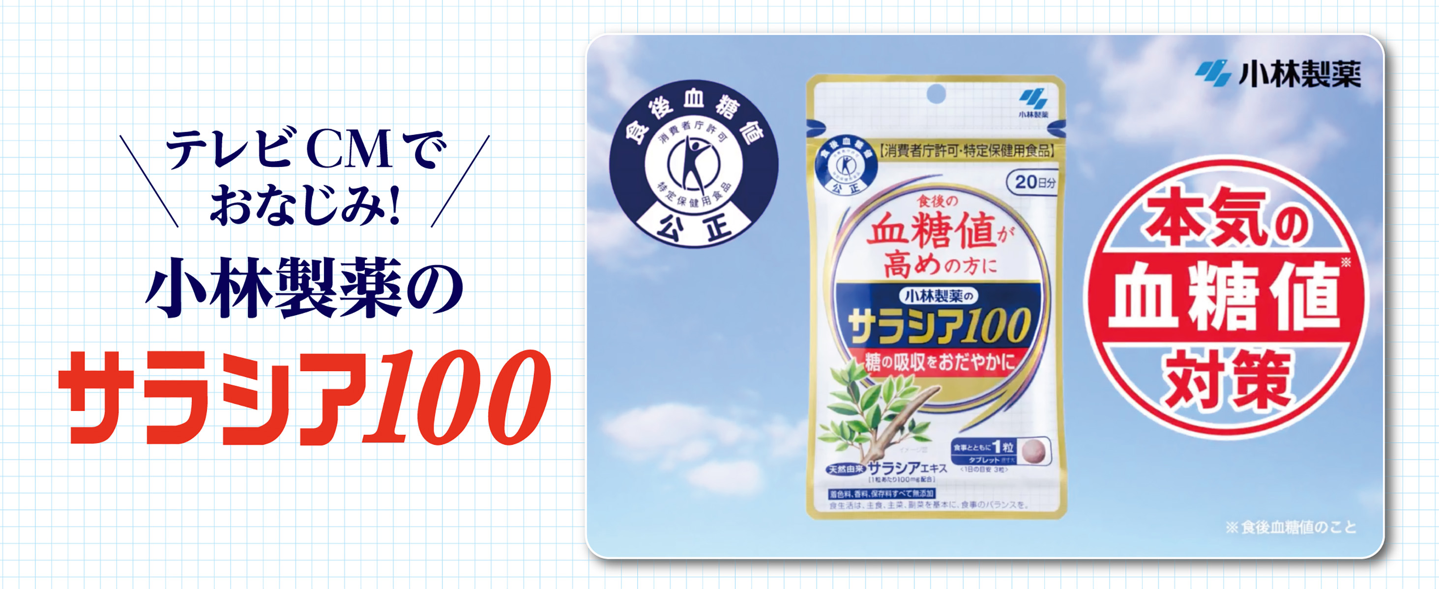 小林製薬 - *KLT*　サラシア100  ナットウキナーゼ 小林製薬の機能性表示食品 ナットウキナーゼ さらさら粒 ( 60粒