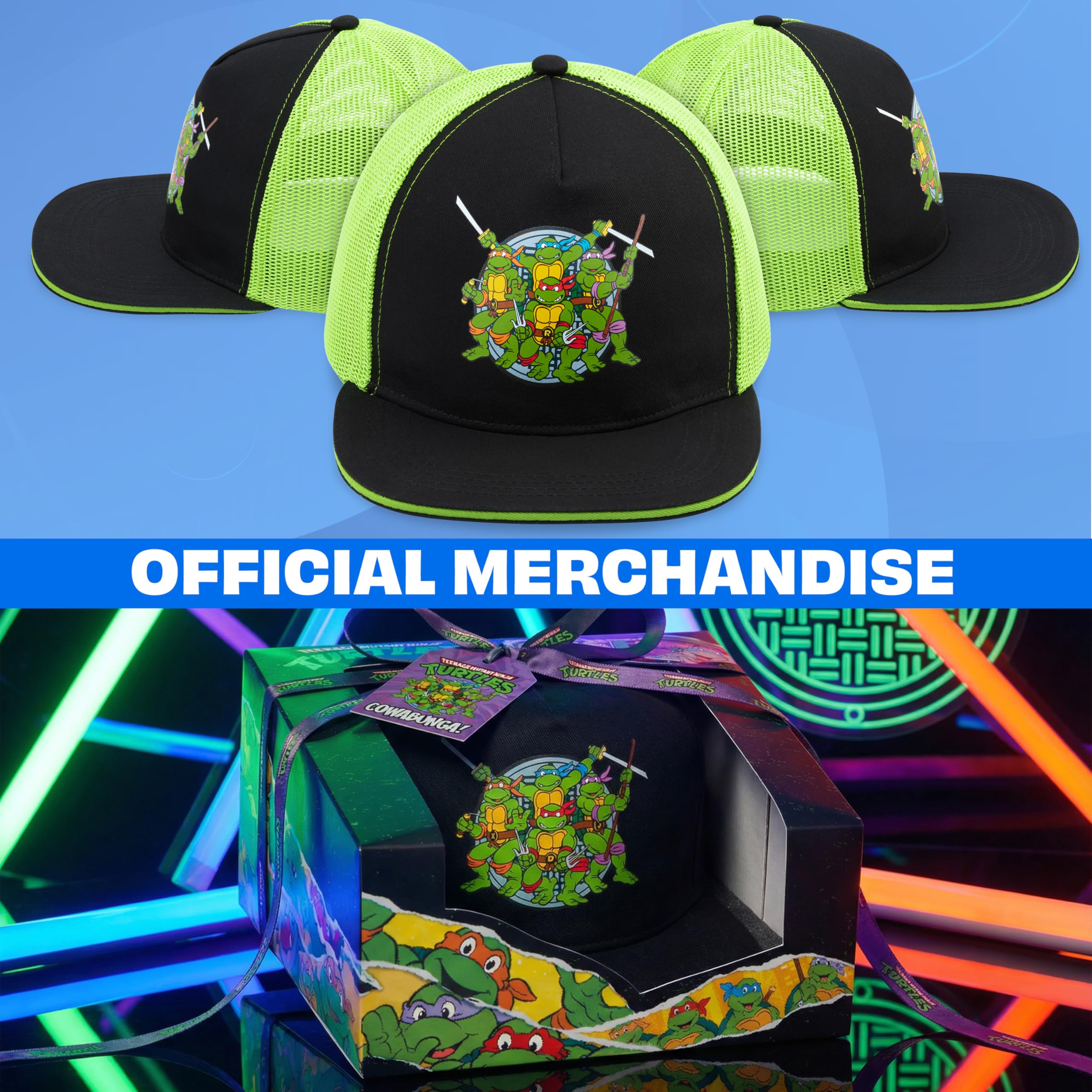 Get Trend Batman | Tortugas Ninja | Marvel Avengers Gorra y Gafas de Sol Niño Set, Gorra Infantil Verano, Protección UV y Gafas Sol Niño, Regalo Niños