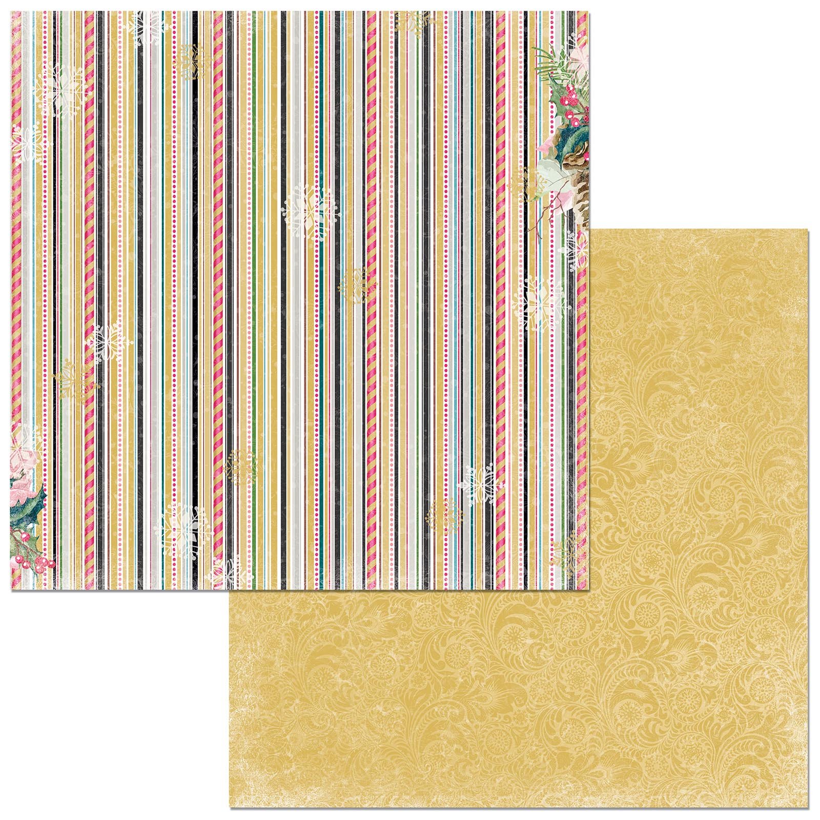 Papier Yule BO Bunny multicolore idéal pour décorer vos albums de souvenirs en famille
