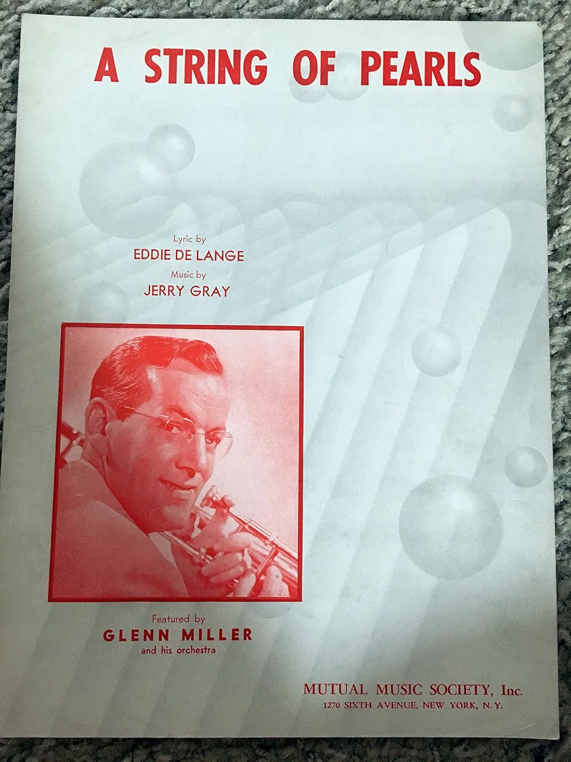 A STRING OF PEARLS (1942 Jerry Gray) Performed by Glenn
