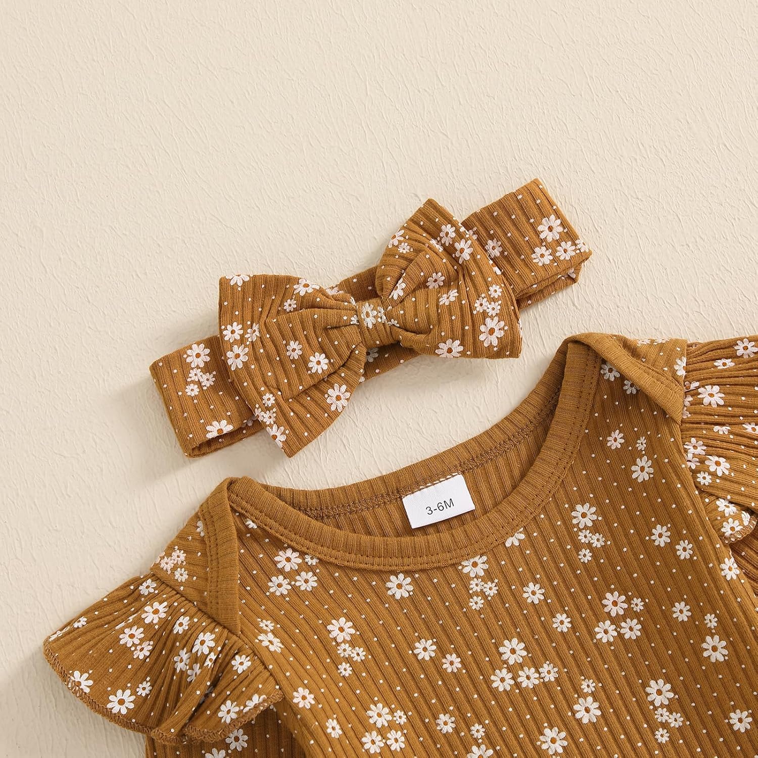 Baby Girl Fall Clothes Set Little Sister Lil Sis Long Sleeve Romper Pants Set Cute Infant Newborn Outfit 3 6 9 12 Months - Image 4