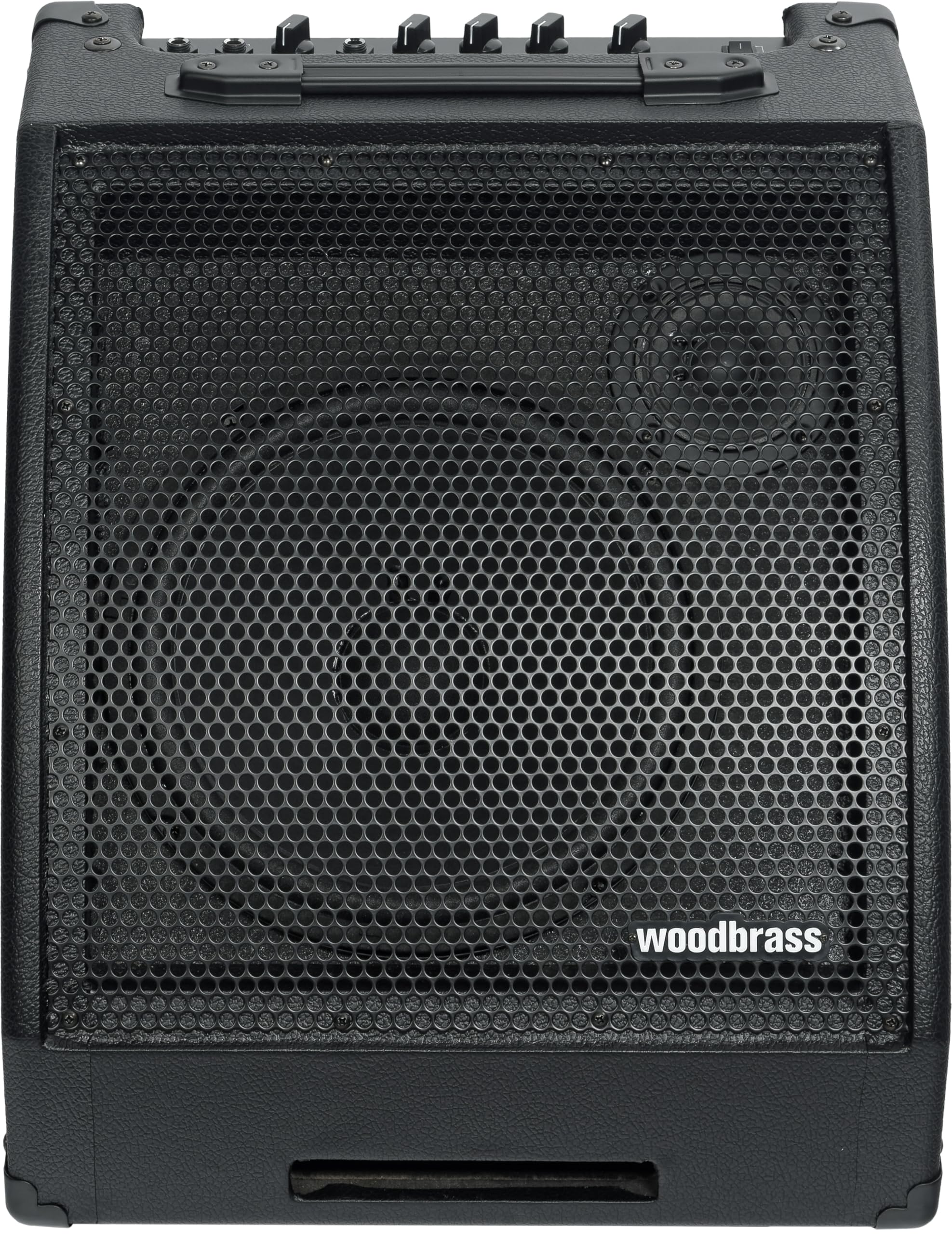 Woodbrass D30BT Amplificatore per Batteria Elettronico - Amplificatore Bluetooth 30W ideale per Batterista principiante, Amatoriale, Pro - Potente, Robusto, Pan inclinato: perfetto per giocare a casa