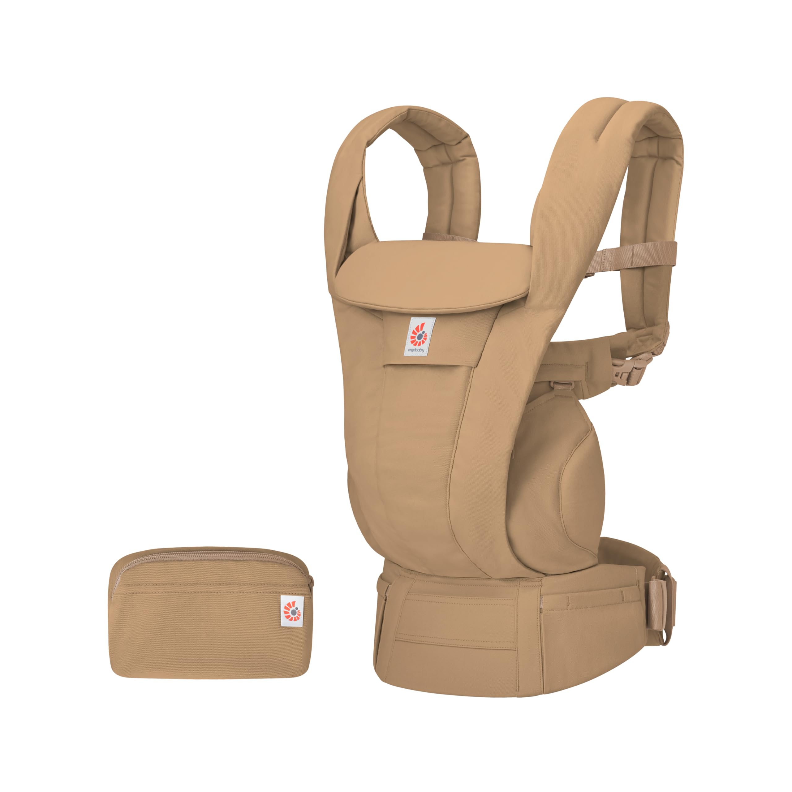 Ergobaby Omni Deluxe All-in-One Baby Carrier for Newborns from Birth up to 20kg, Ergonomic 4-Position Cotton Baby Carrier Back Carrier Travel System, Pearl Grey — view 16