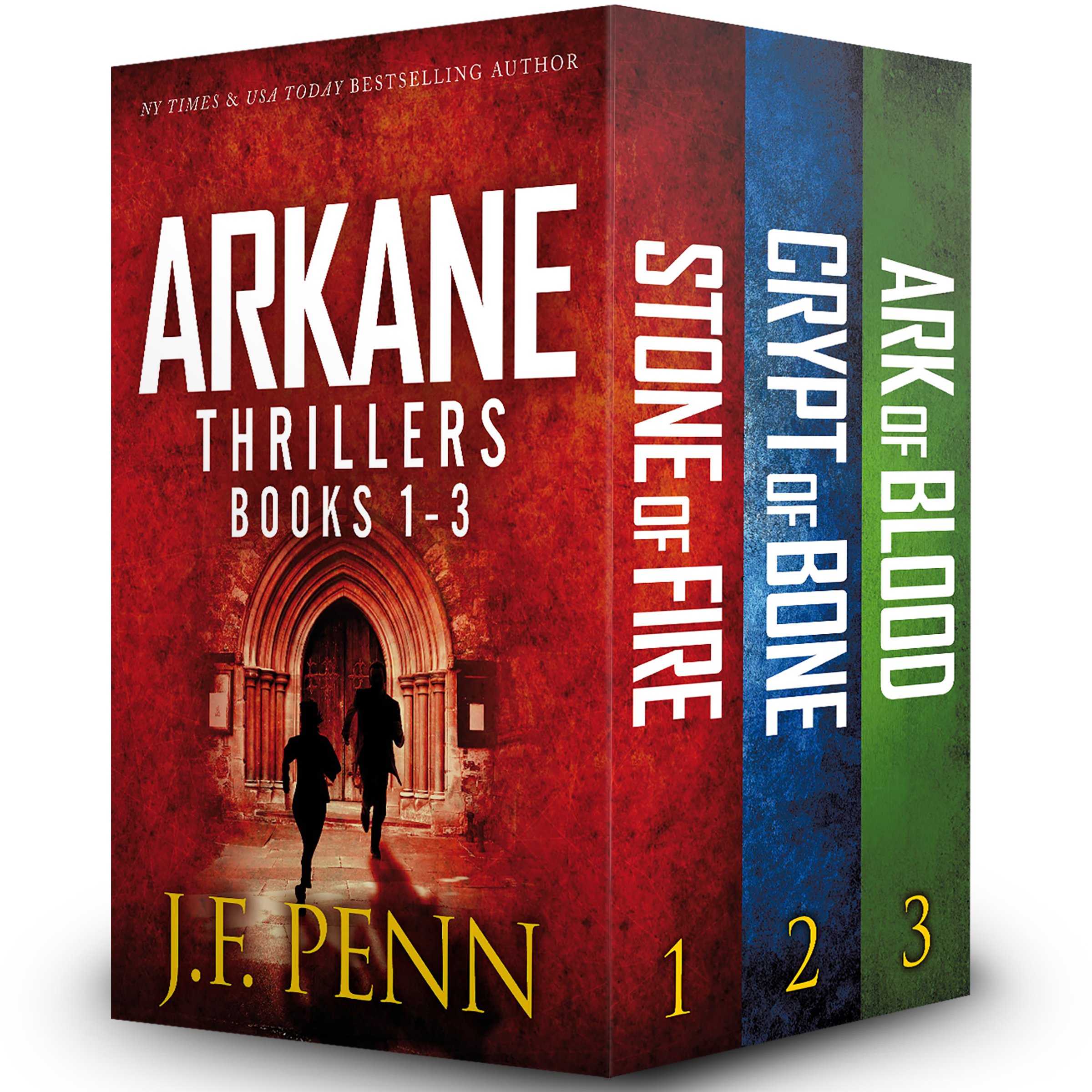 Cover art for Arkane Thrillers, Books 1 - 3